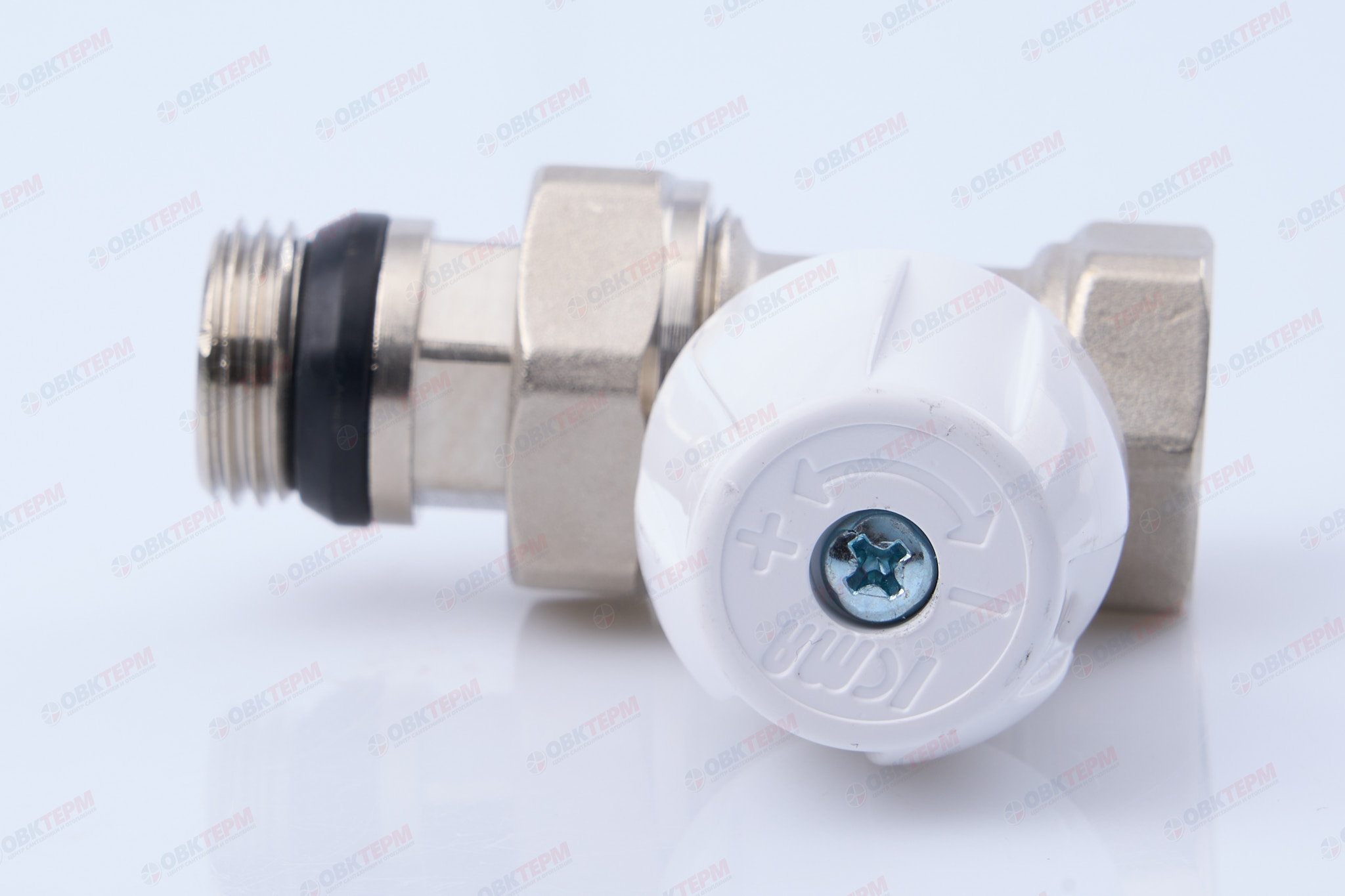 Кран рад.  ICMA верхний прямой 813 + 940 (антипротечка) 1/2"        (50) - Изображение №4