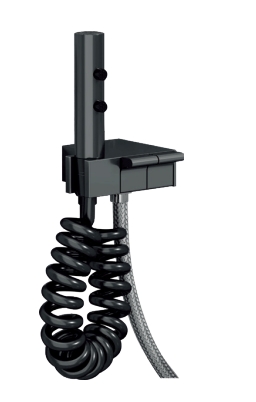 Смеситель с гигиеническим душем CHAMPION PHS-333 BLACK (20 шт/ящ) (Цвет черный) - Изображение №1