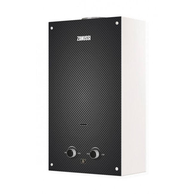 Колонка газовая ZANUSSI GWH  10 Fonte Glass Carbon Б/У на запчасти - Изображение №1