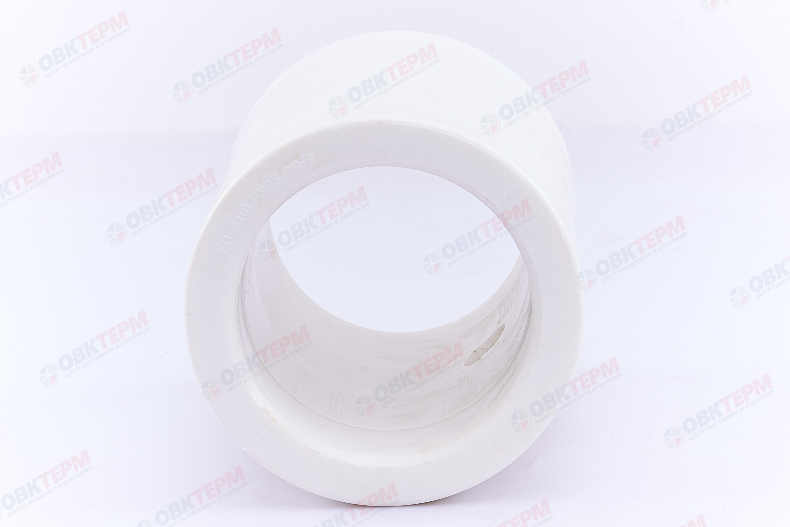 Тройник 110*25*110   БЕЛЫЙ PP-R   (RTP)    (4/1) - миниатюра №3