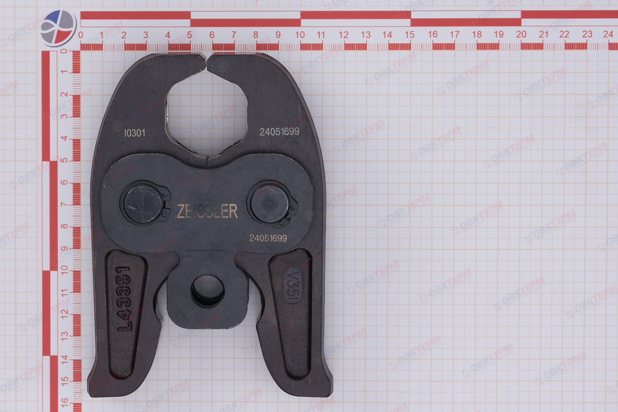 Насадка для пресс-инструмента электрического, стандарт V. 35мм  TIM - миниатюра №6