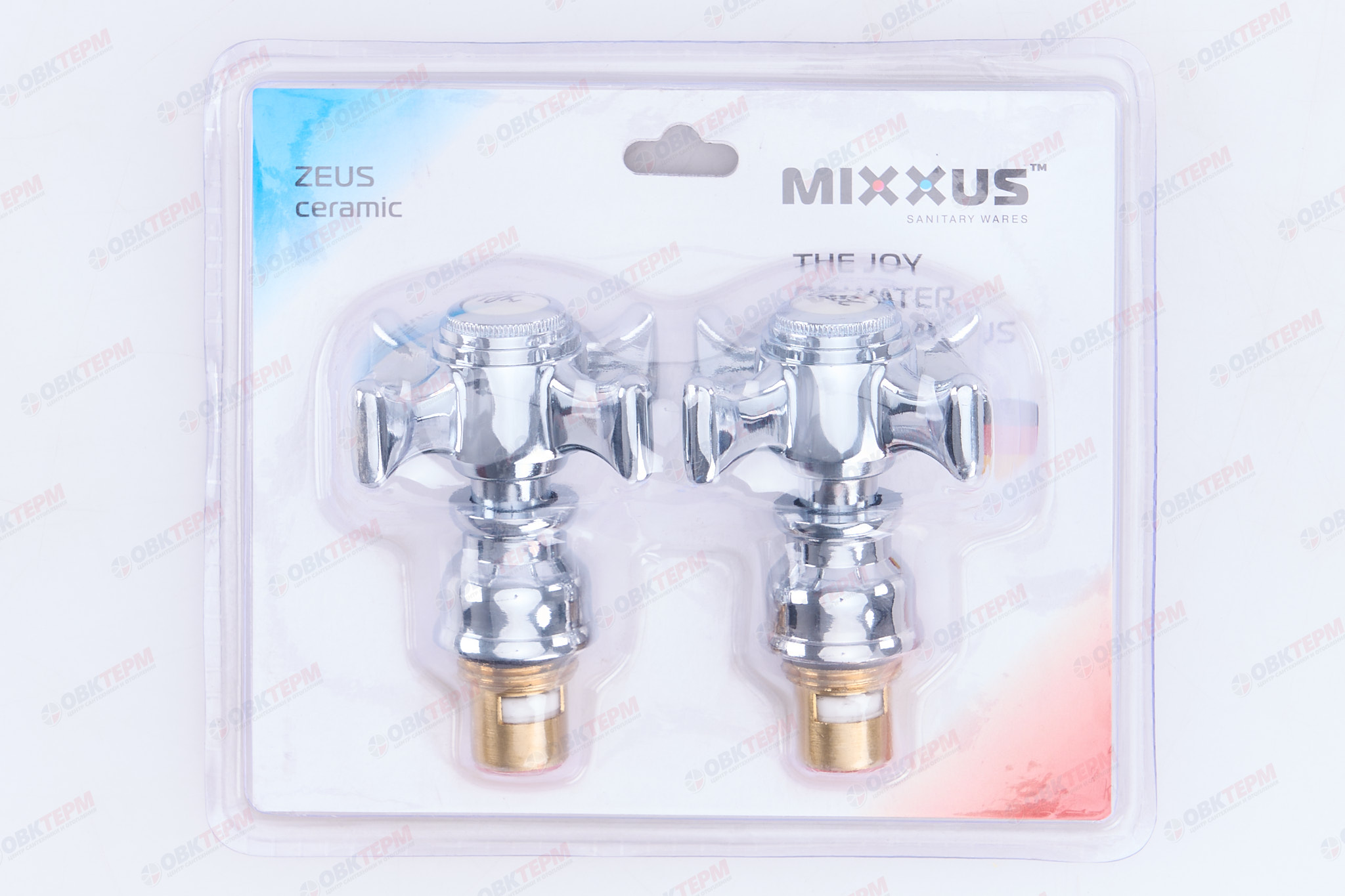 Ручки MIXXUS ZEUS керамика (с кранбуксами, пара) (40 шт/ящ) - миниатюра №7