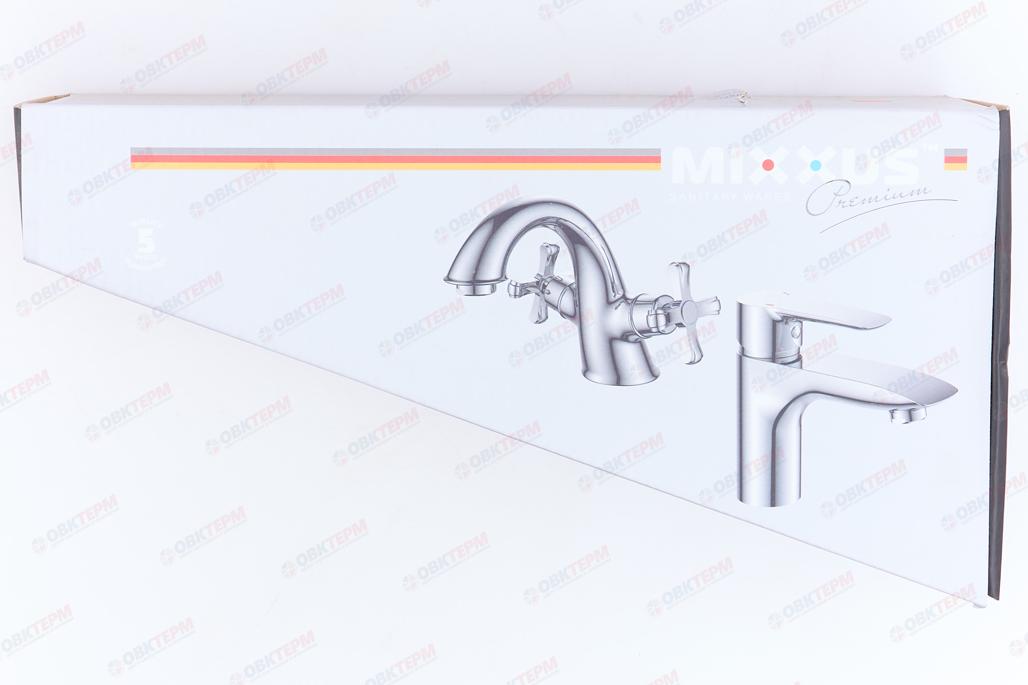 Смеситель д/ванны MIXXUS PREMIUM ADAM 006  Ø35 BUTTON  (8 шт/ящ) - миниатюра №6