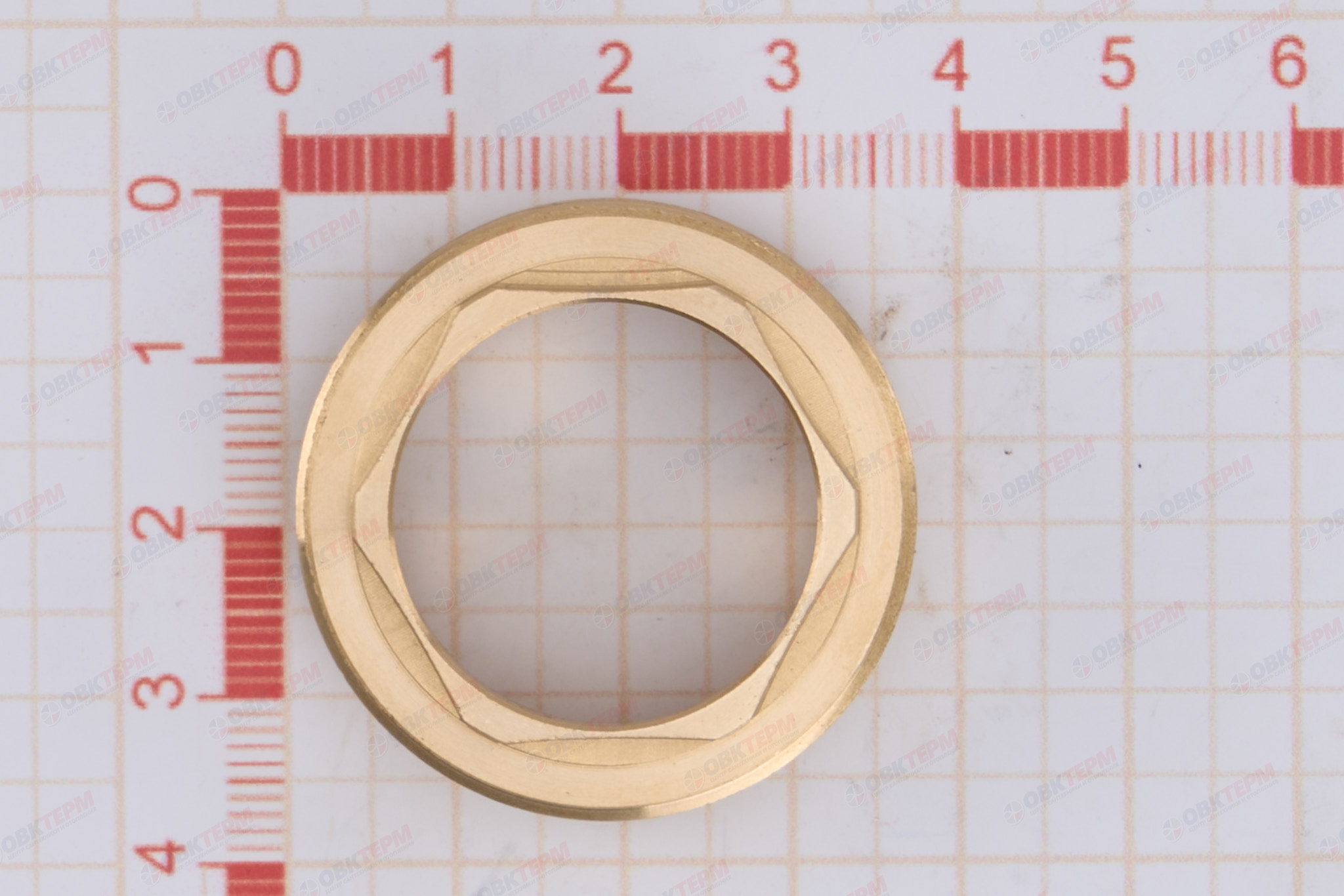 Прижимная гайка для картриджа 35мм FRAP F33501 (500/100 шт) - миниатюра №6