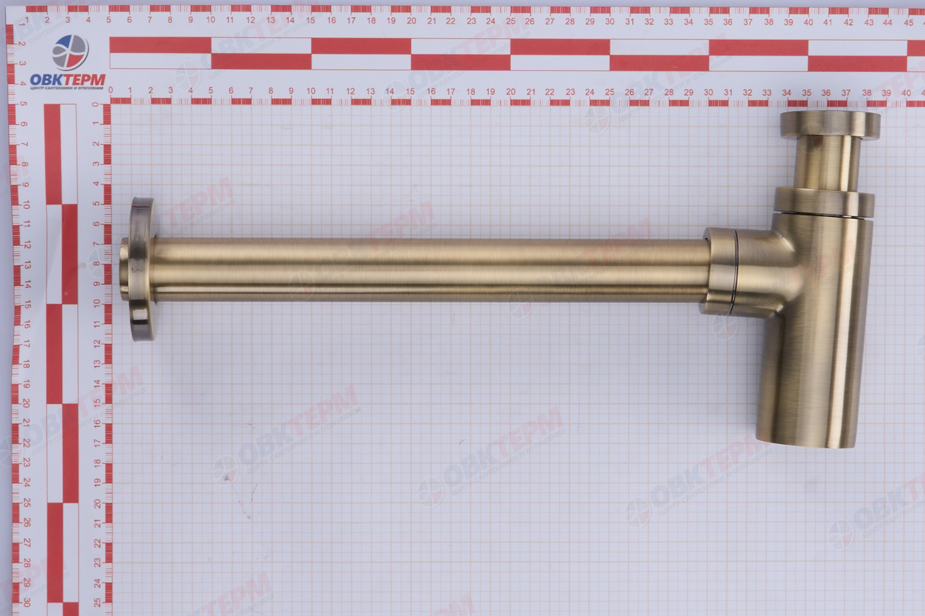 Сифон для раковины  бронза 1 1/4     F82-4   FRAP - Изображение №4