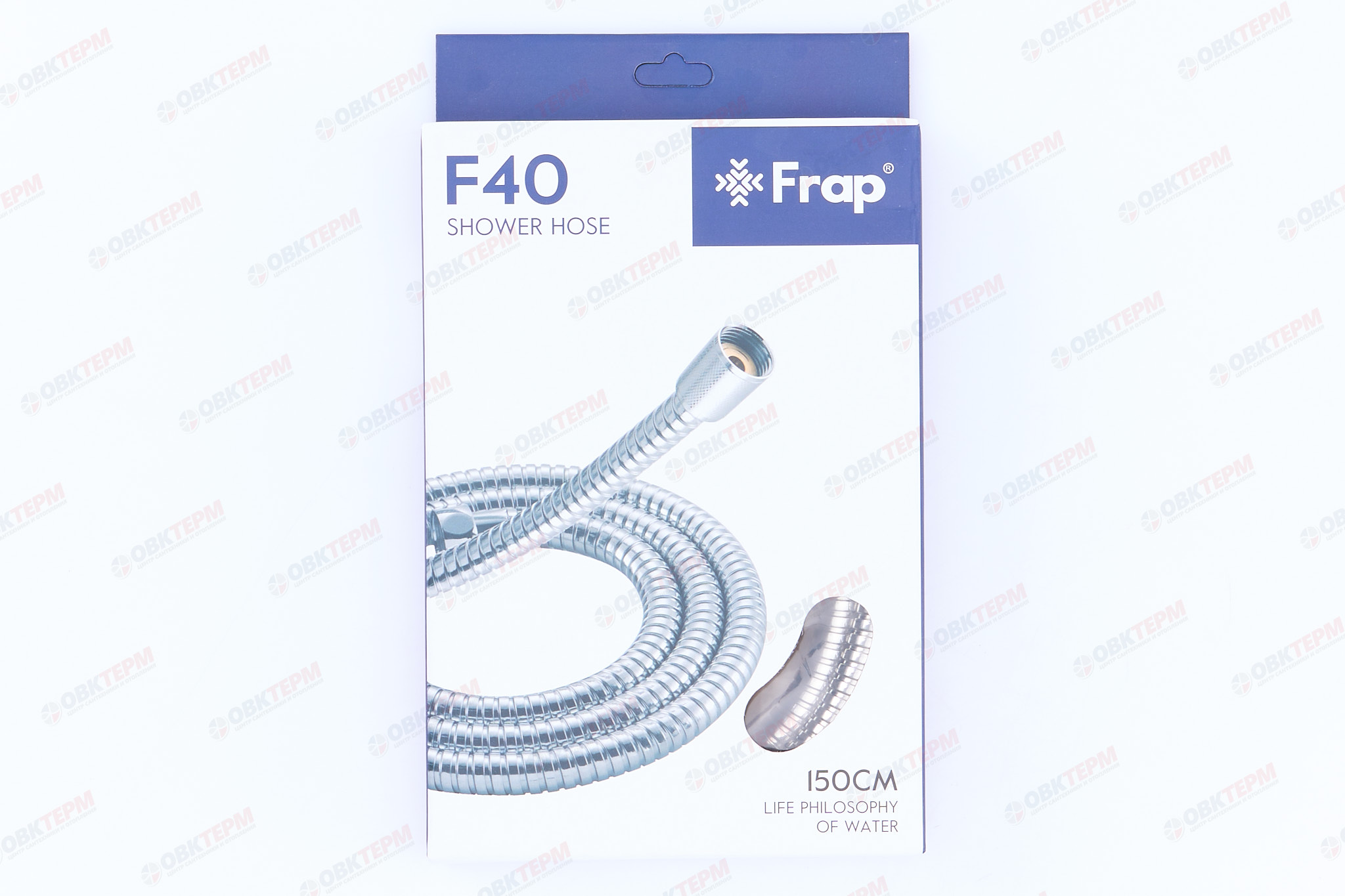 Шланг д/душа 150 FRAP F40 хром (50 шт) - Изображение №4