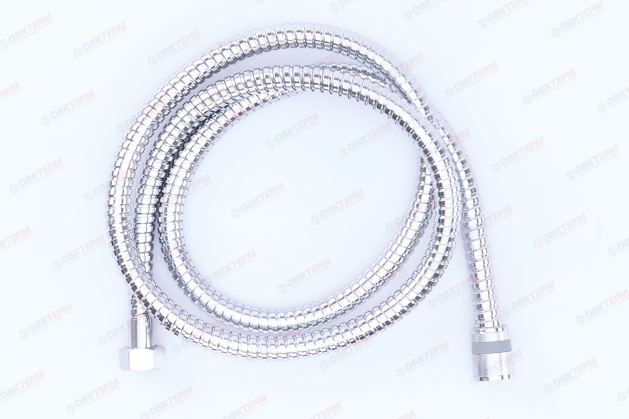 Шланг д/душа FRAP F46 хром /150см /металл (60 шт) - Изображение №3