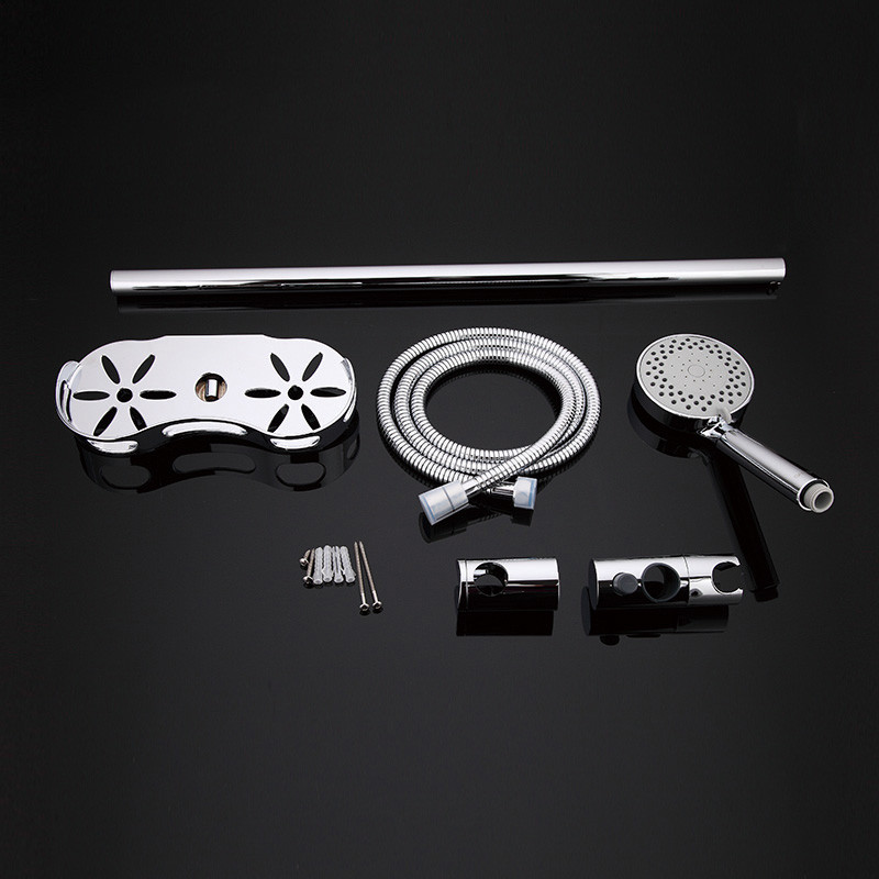 Душевой гарнитур GAPPO G8002 латунь /хром /лейка /шланг - Изображение №4