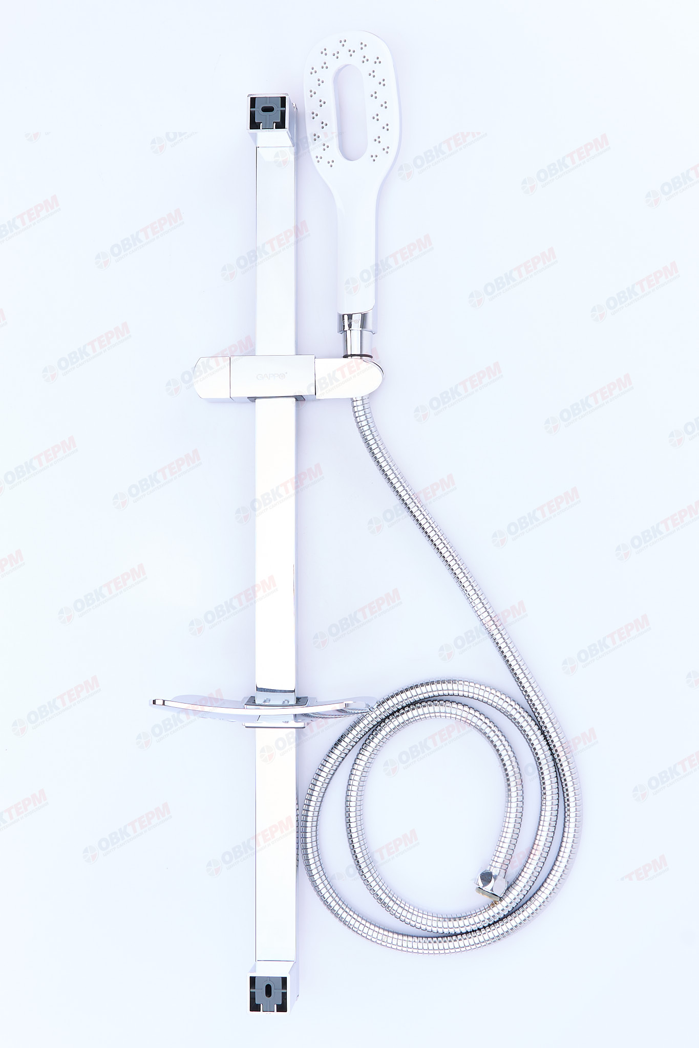 Душевой гарнитур GAPPO G8011 латунь /хром /мыльница /лейка /шланг - миниатюра №7