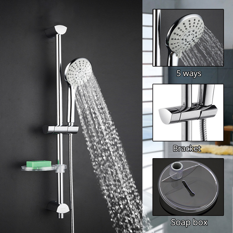 Душ гарнитур хром  G8012  GAPPO - Изображение №5