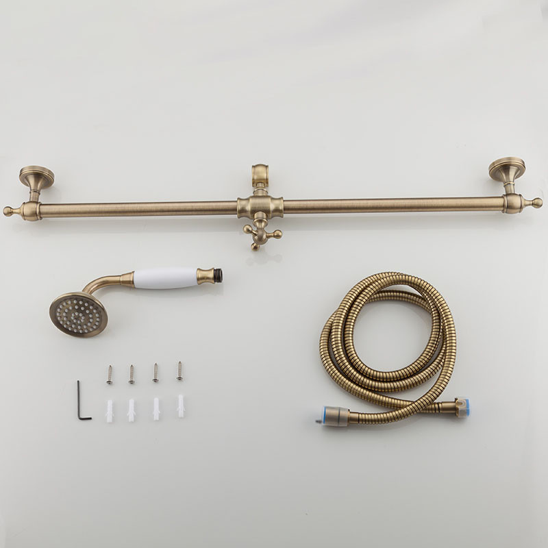 Душ гарнитур GAPPO G8016-4 белый/бронза - Изображение №5
