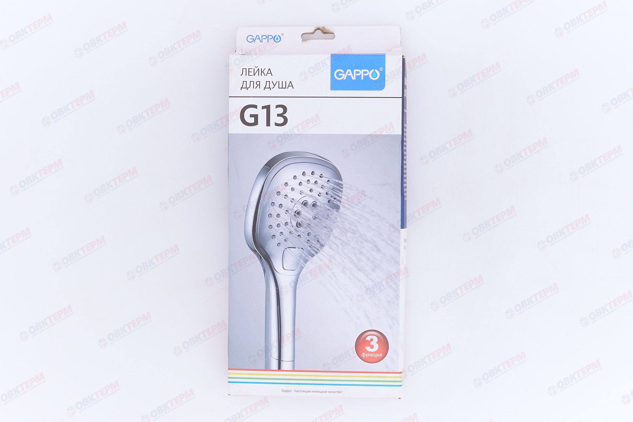 Лейка д/душа  3 режима    G13*  GAPPO - миниатюра №5