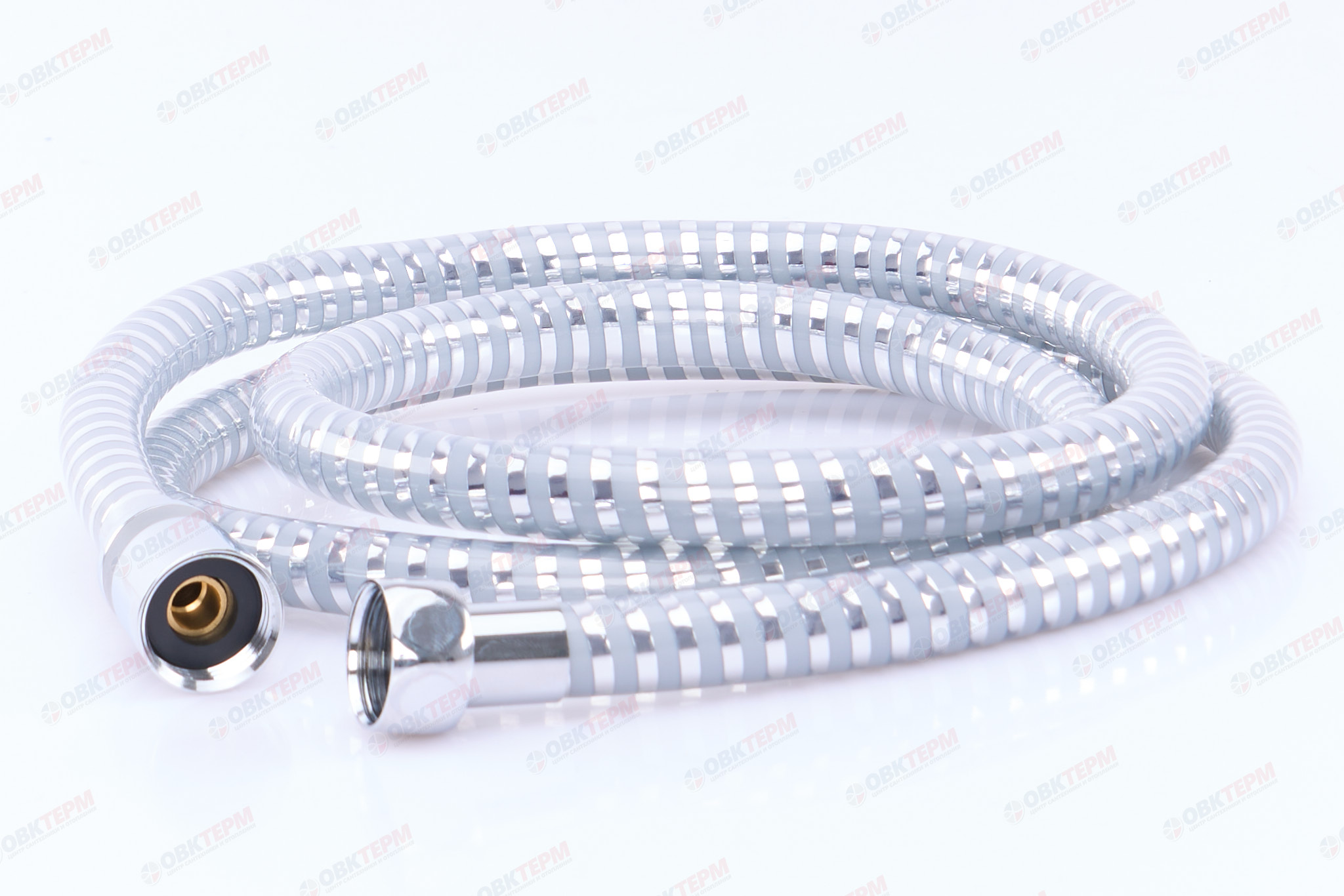 Шланг д/душа GAPPO G42 ПВХ /хром /150см /двойная оплетка(60 шт) - Изображение №2