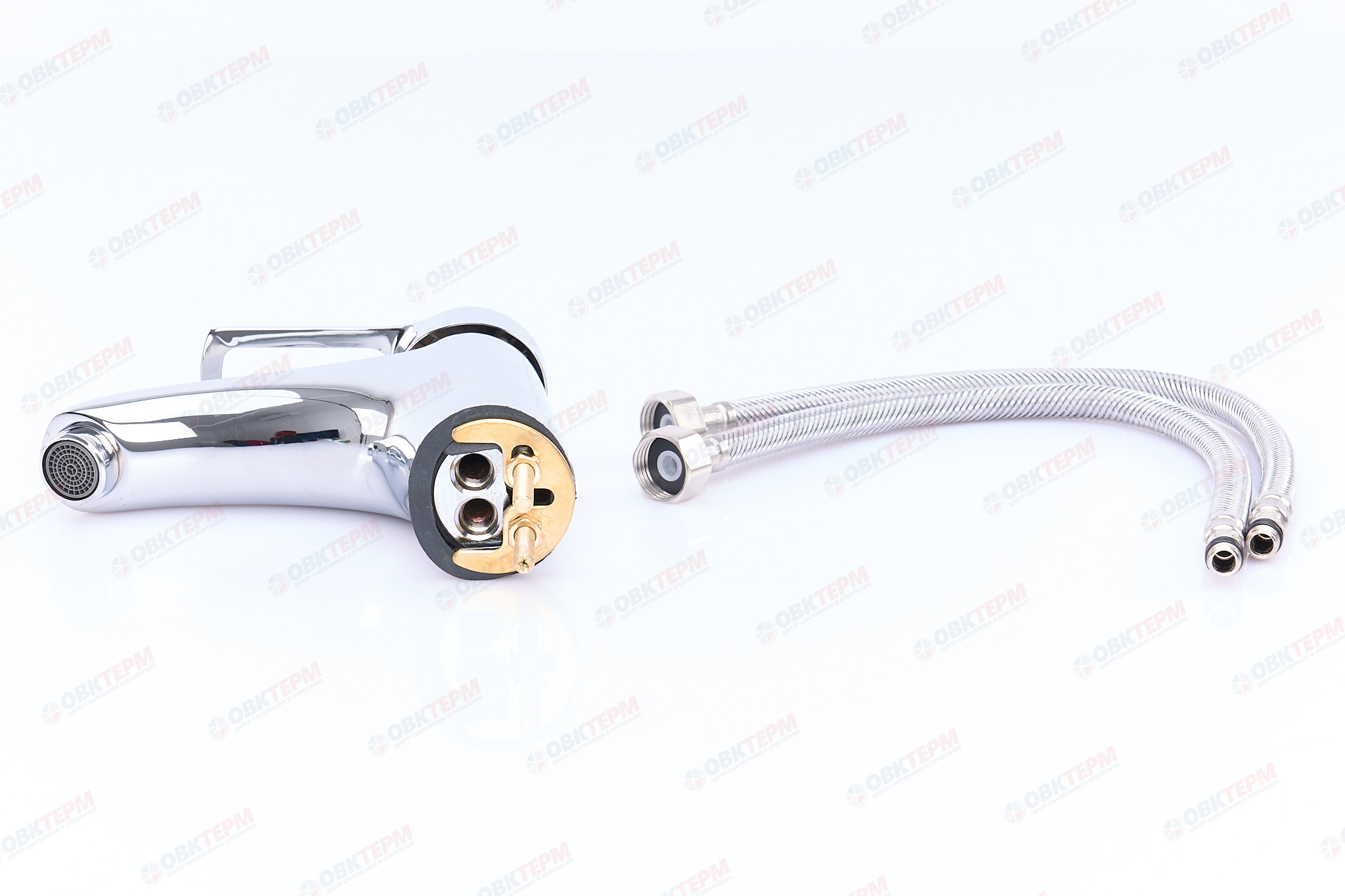 Смеситель д/умывальника CHAMPION HANSBERG 001 (Ø40, шпилька)  (12 шт/ящ) - миниатюра №6