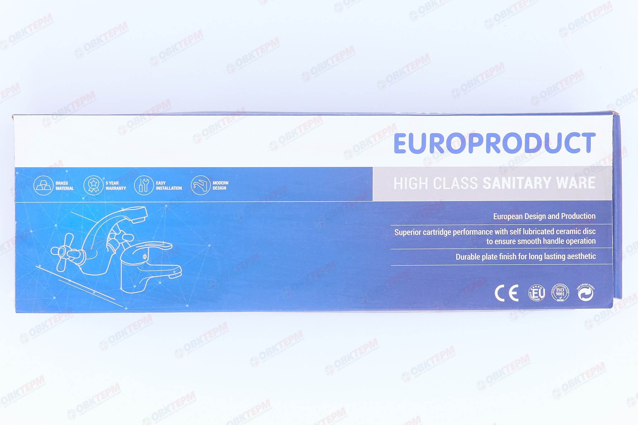 Смеситель д/ванны буксовый EUROPRODUCT DOMINOX 143 (10 шт/ящ) - миниатюра №6
