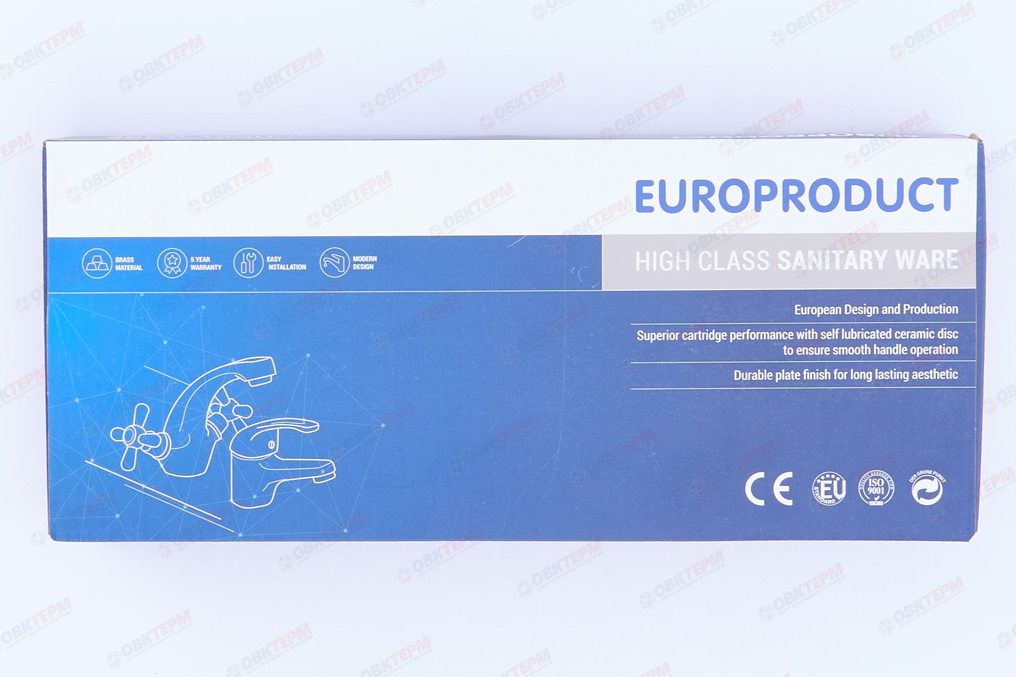 Смеситель д/кухни буксовый EUROPRODUCT DOMINOX 271 (шпилька) (10 шт/ящ) - миниатюра №7