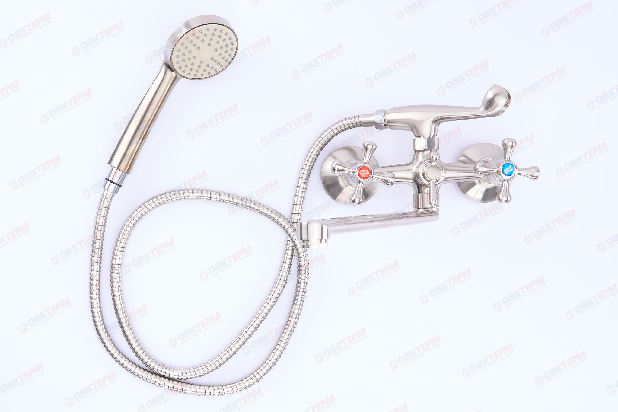 Смеситель д/ванны буксовый EUROPRODUCT SMES 143 EURO нерж/сталь (10 шт/ящ) - Изображение №3