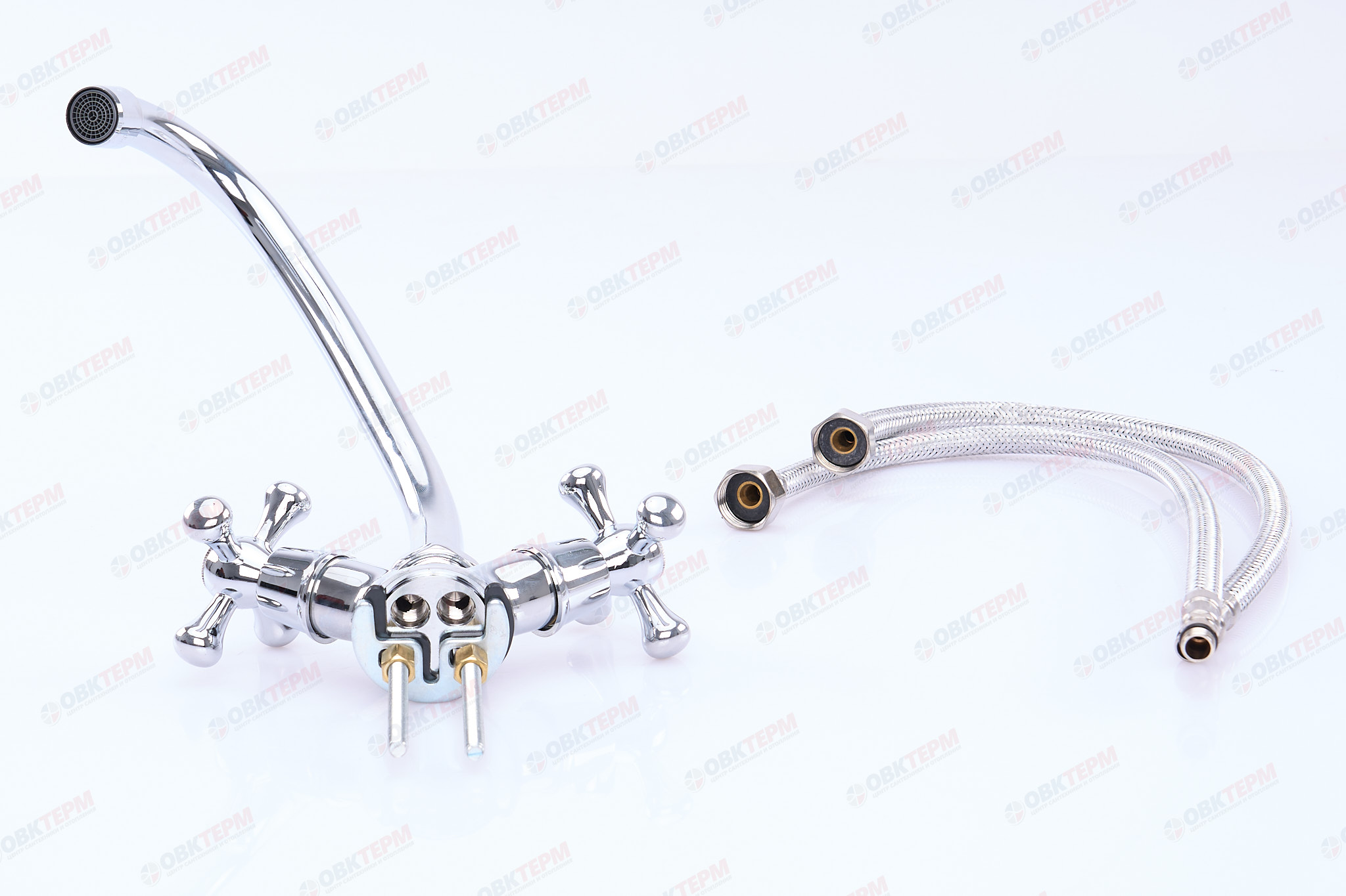 Смеситель д/кухни буксовый EUROPRODUCT SMES 271 (шпилька)  (10 шт/ящ) - Изображение №4