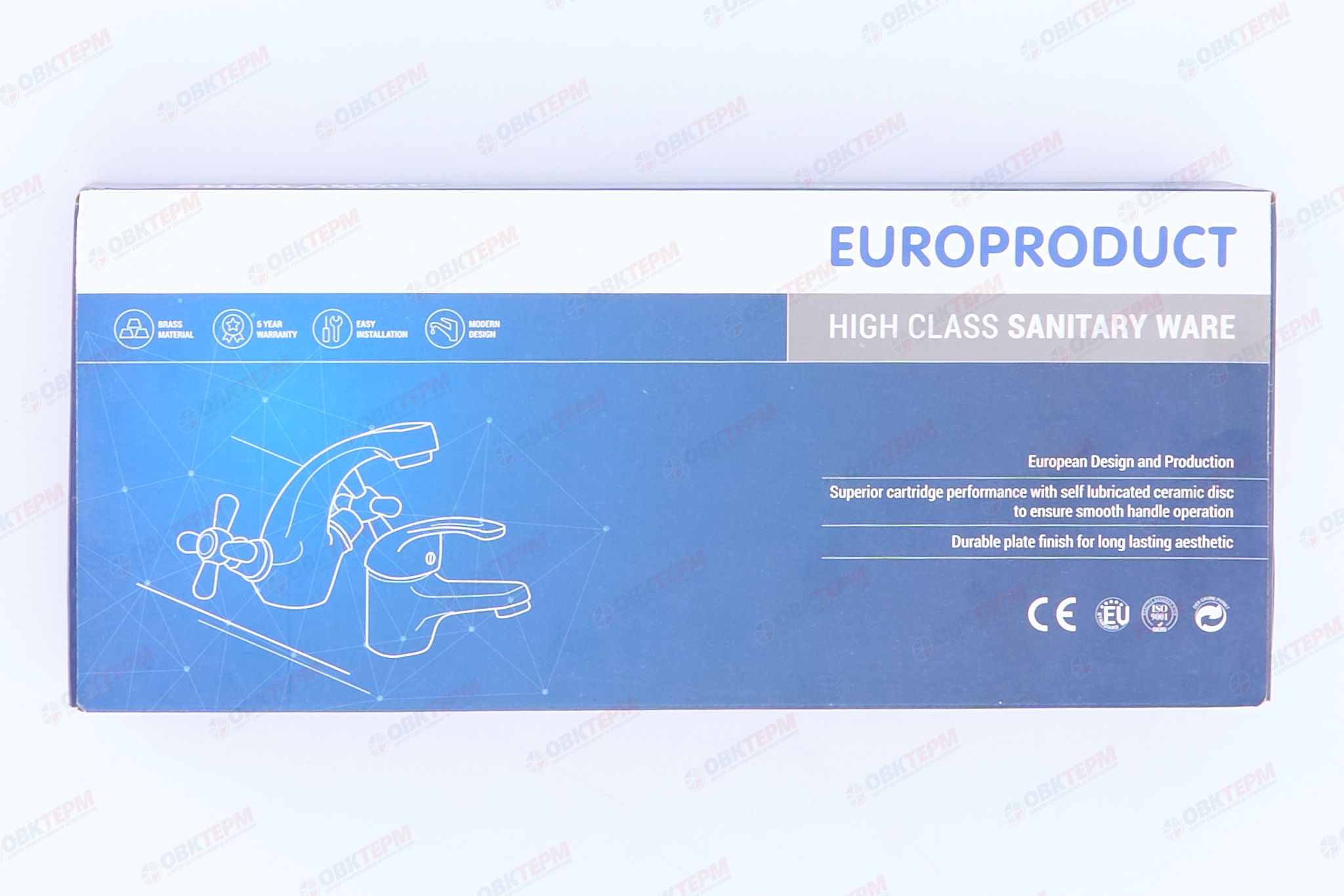 Смеситель д/кухни буксовый EUROPRODUCT SMES 271 (шпилька)  (10 шт/ящ) - миниатюра №6