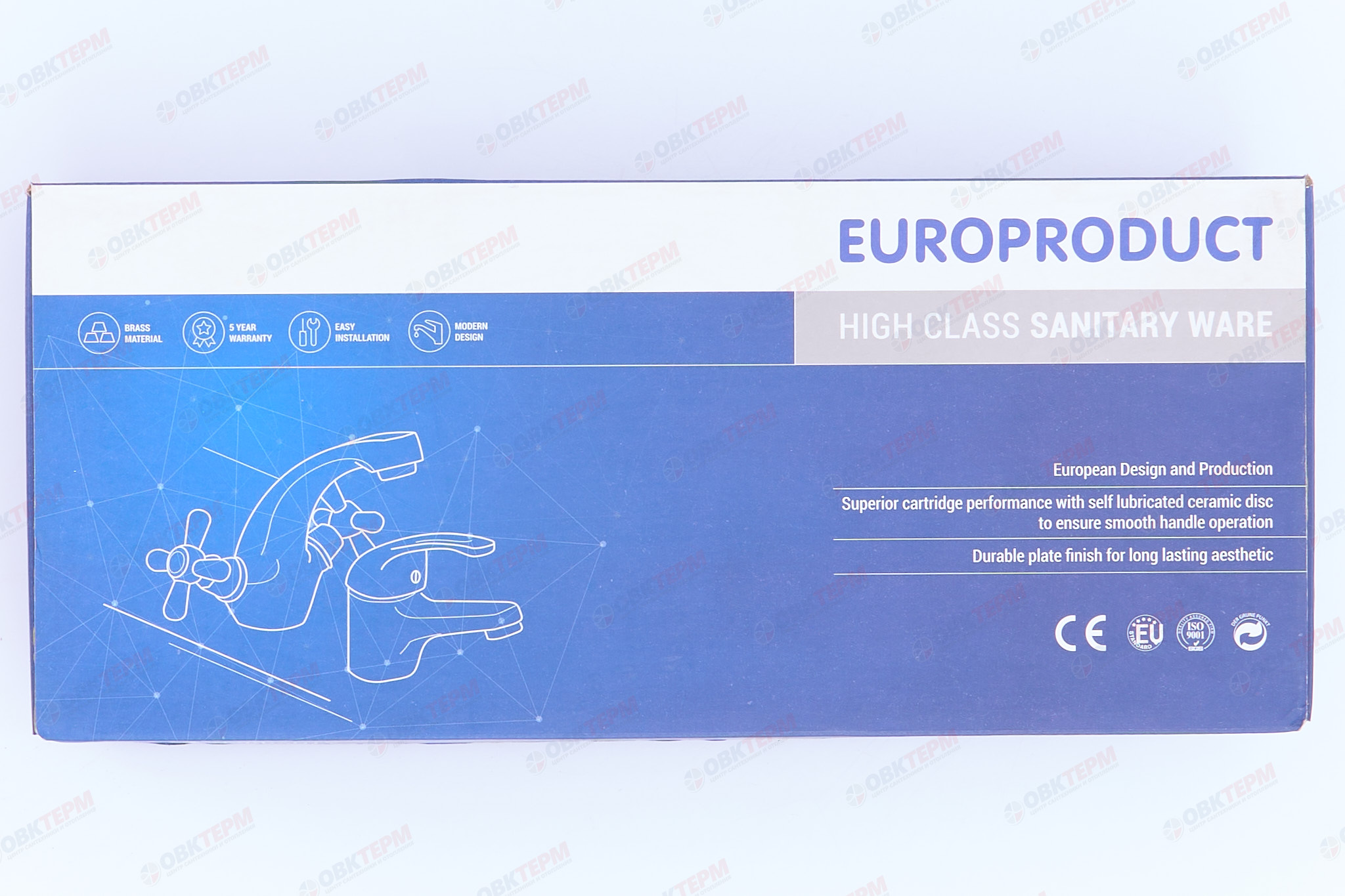 Смеситель д/кухни буксовый EUROPRODUCT SMES 272 (шпилька)  (10 шт/ящ) - Изображение №5