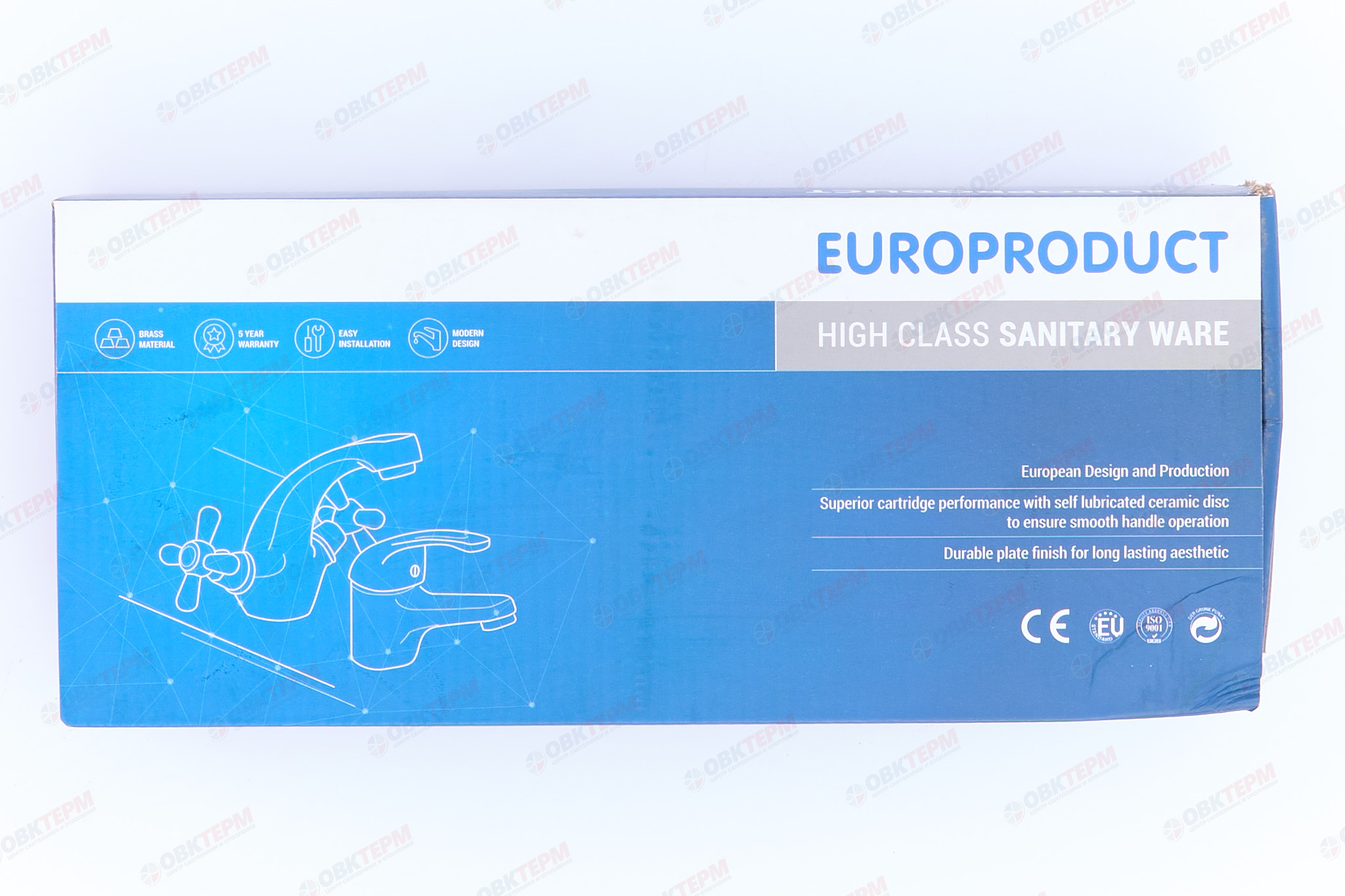 Смеситель д/кухни буксовый EUROPRODUCT SMES 272 нерж/сталь, шпилька (10 шт/ящ) - Изображение №5