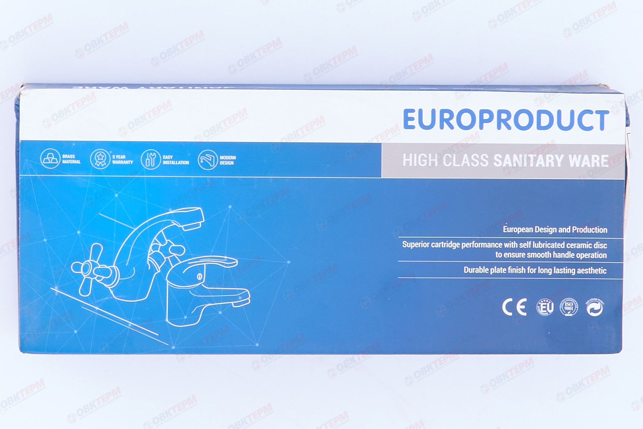Смеситель д/кухни буксовый EUROPRODUCT SMES 273 (шпилька)  (10 шт/ящ) - миниатюра №7