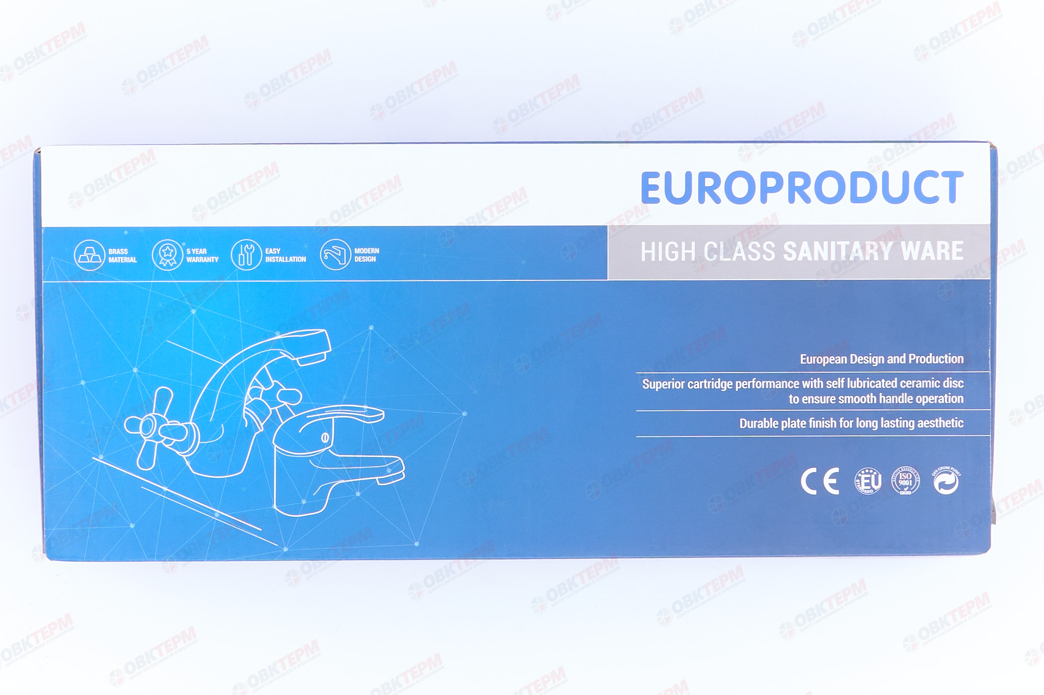 Смеситель д/кухни буксовый EUROPRODUCT SMES 273 нерж/сталь, шпилька (10 шт/ящ) - Изображение №5