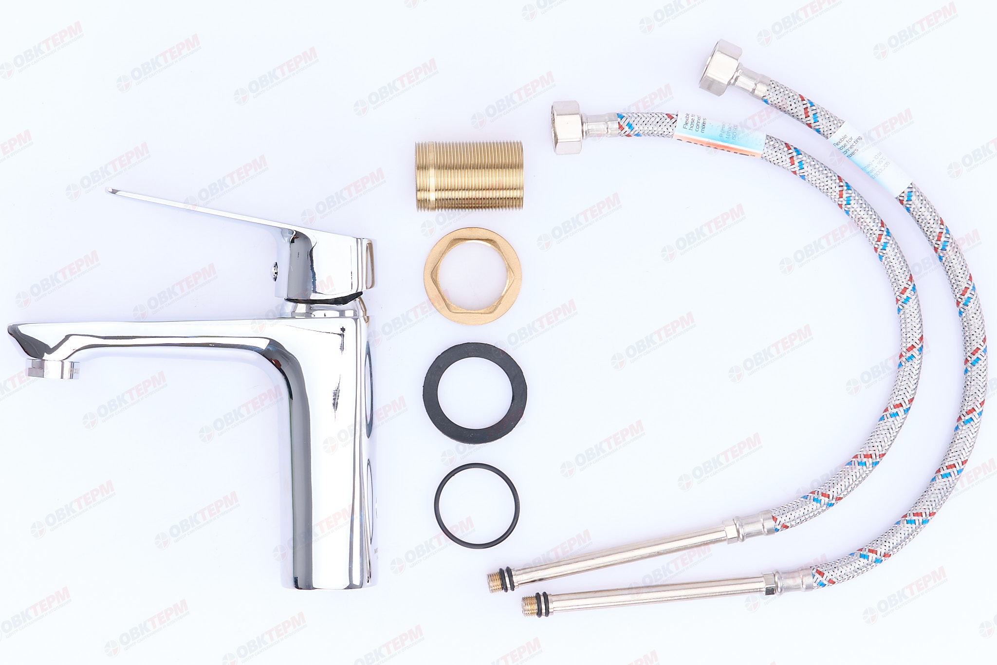 Смеситель д/умывальника MIXXUS AMAYA 001 Ø35 ГАЙКА (10 шт/ящ) - Изображение №5