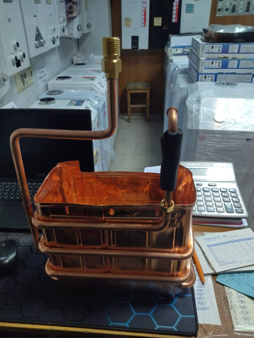 Теплообменник к газовому котлу Житомир 10 - Изображение №1