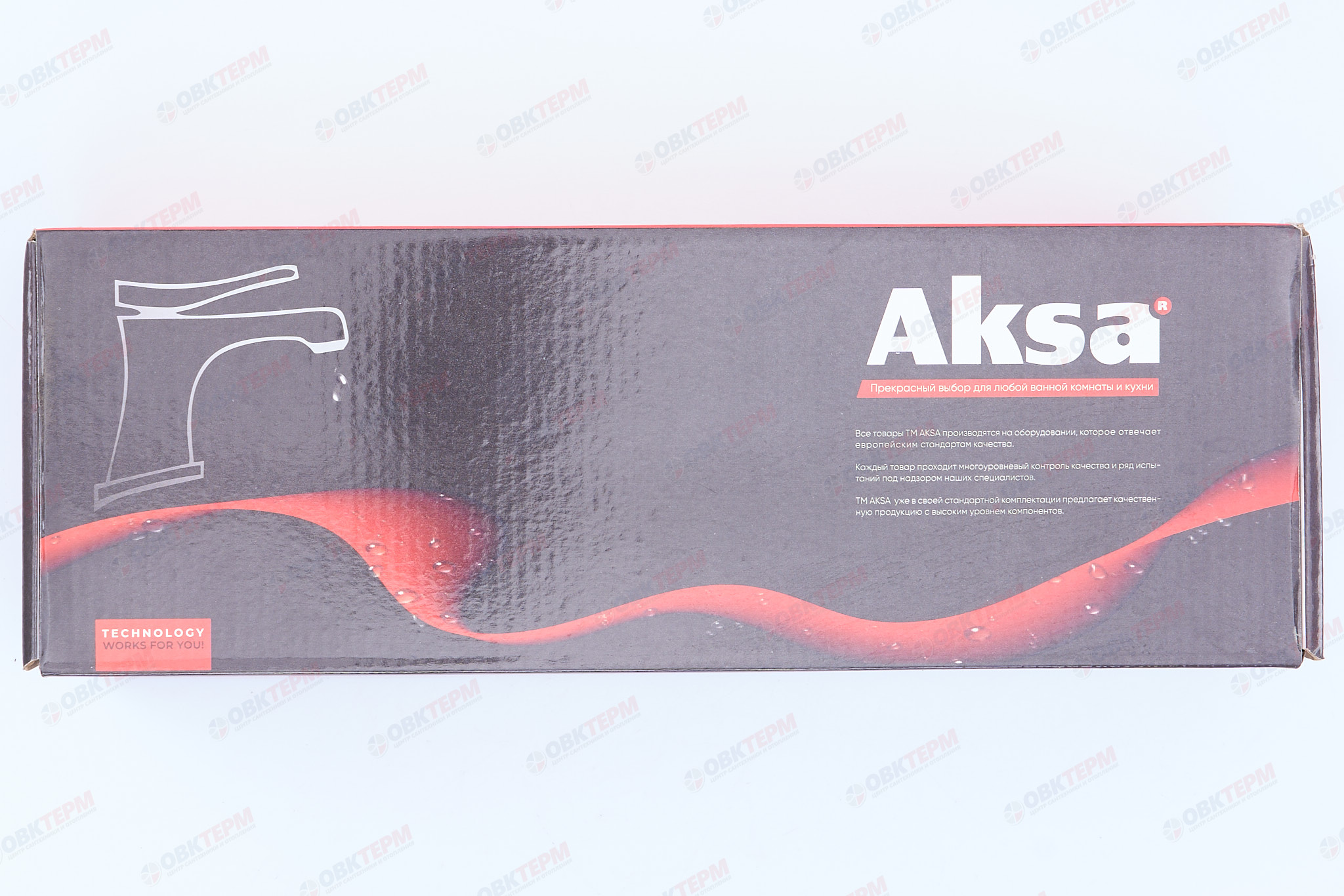 Смеситель д/ванны AKSA SID-07-08 Ø40  (10 шт/ящ) - миниатюра №6