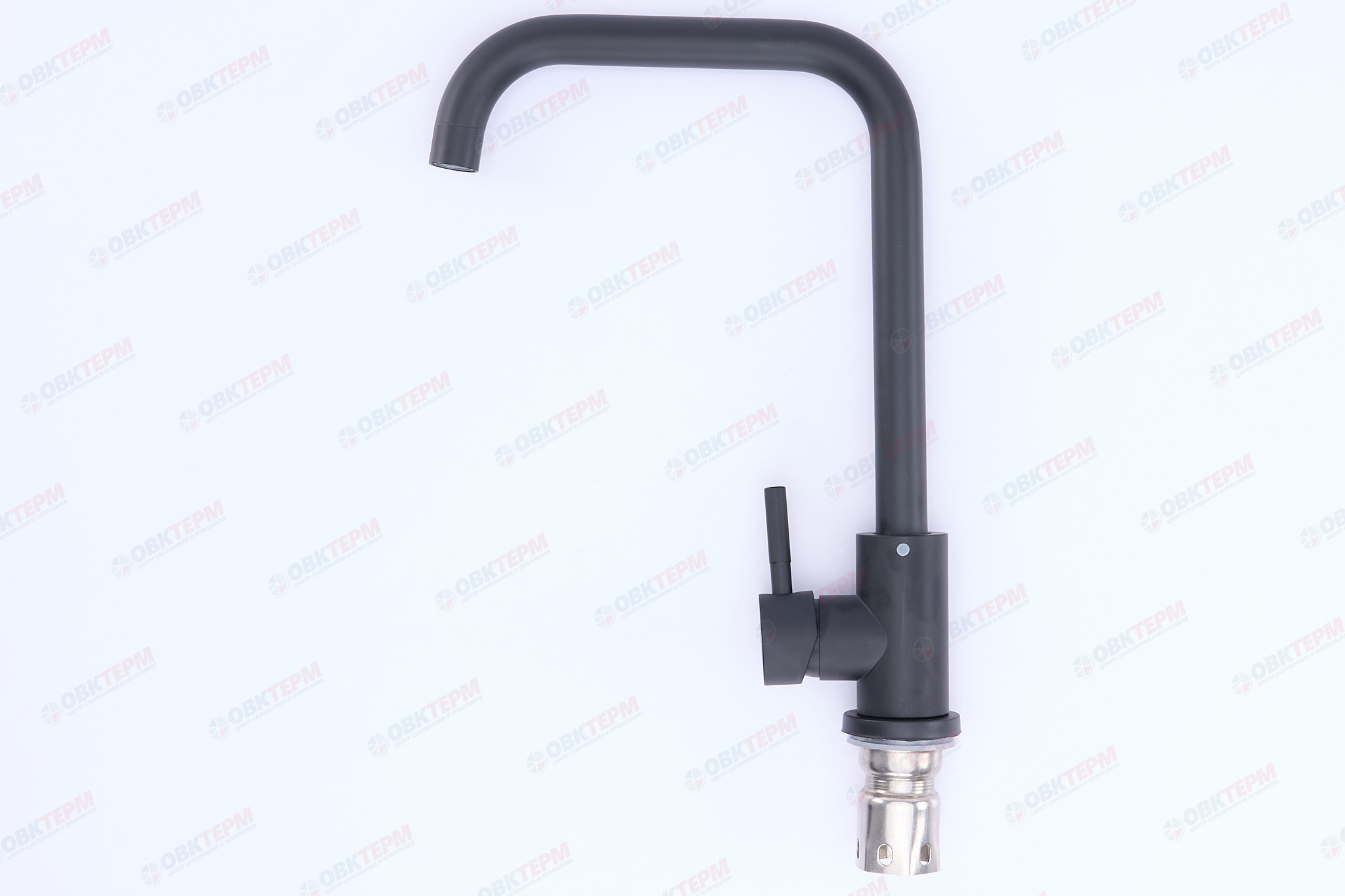 Смеситель д/умывальника нерж/сталь CHAMPION SUS-011-G BLACK  (10 шт/ящ) - Изображение №2