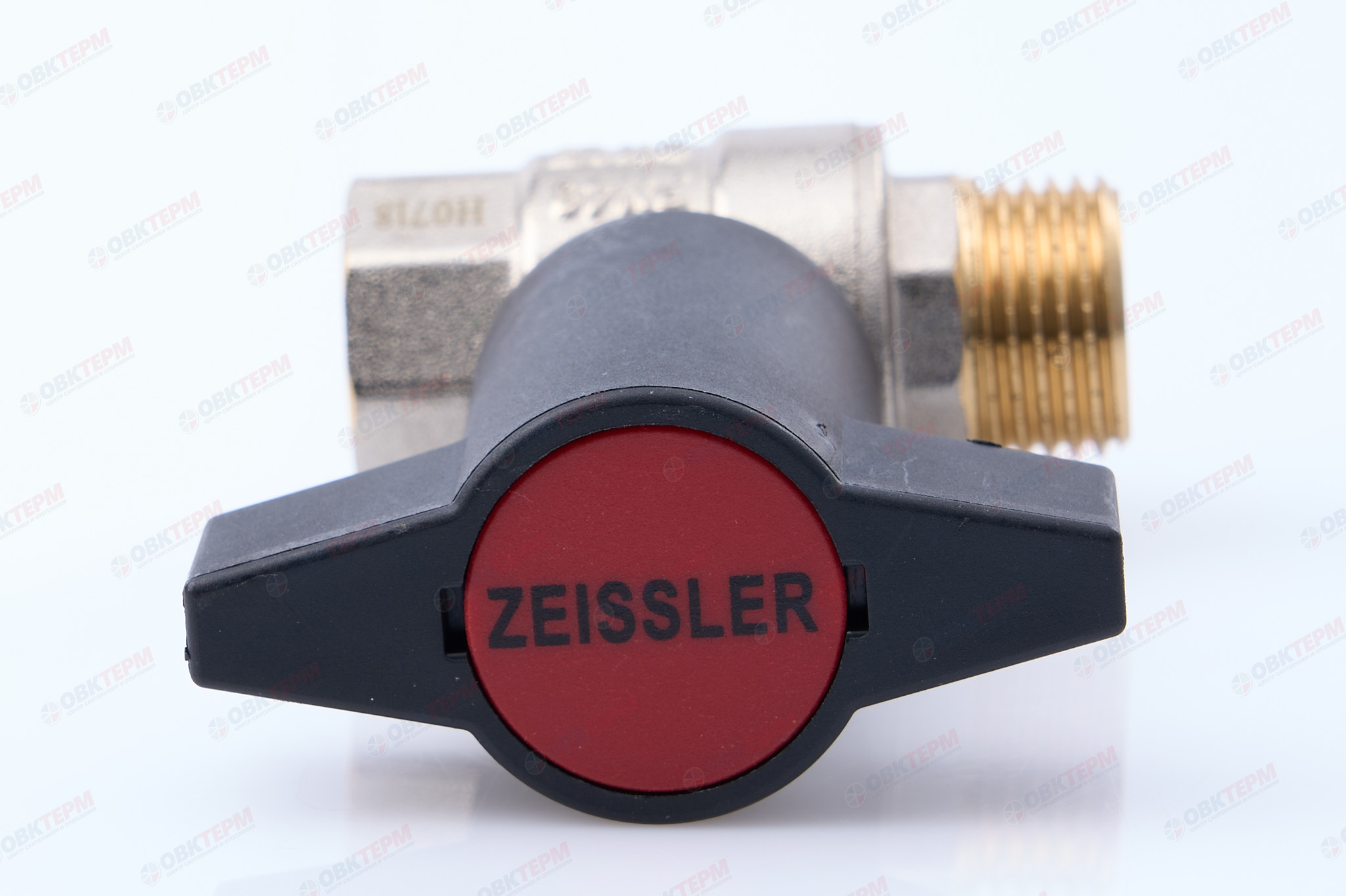 Кран шаровый       (ручка удлиненная пластик)   1/2" ВН  ZEISSLER (12/48) - Изображение №4