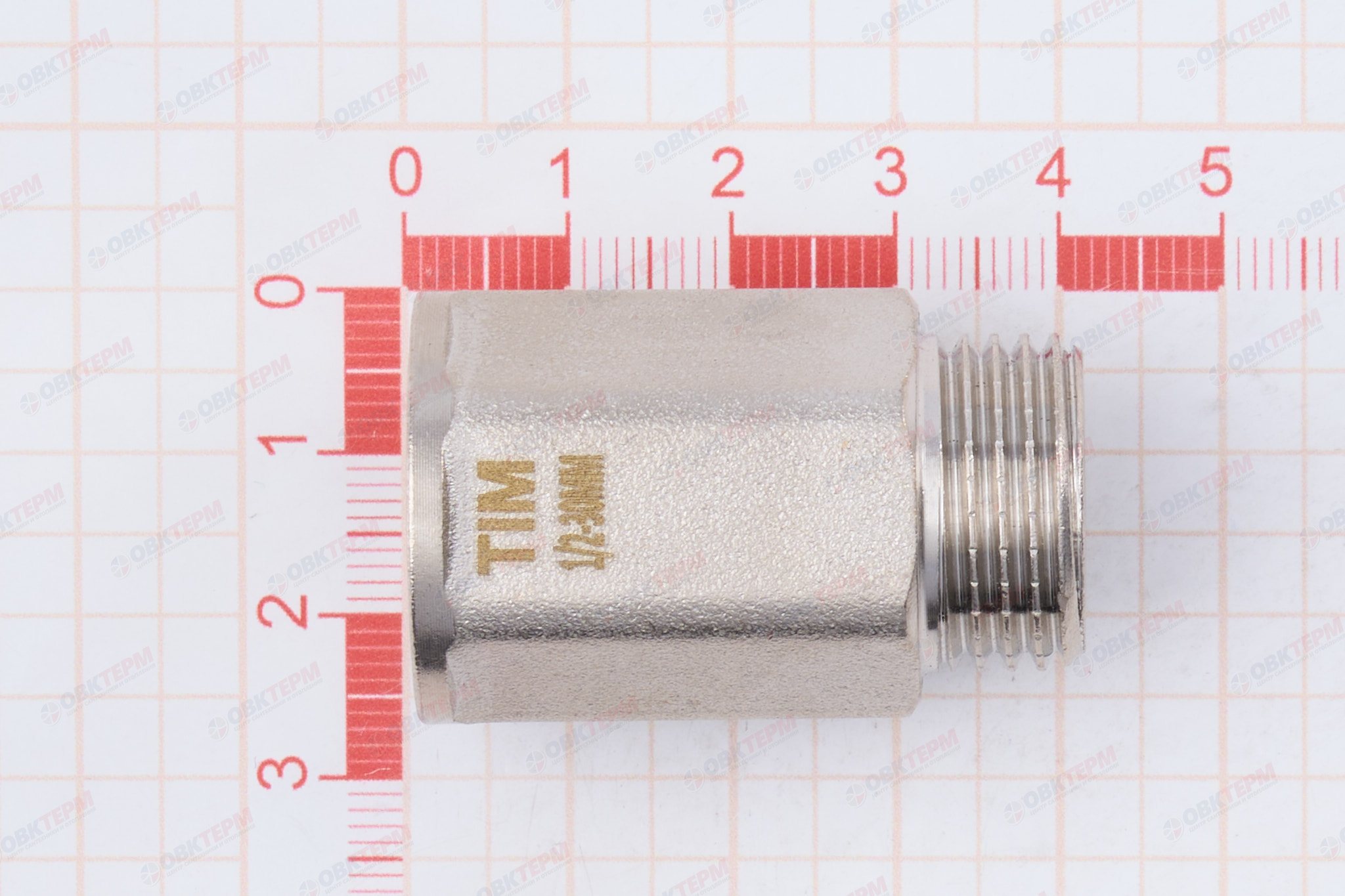 Удлинитель    1/2" вн  *30 мм шестигранный        TIM      (130ящ/10шт) - миниатюра №6