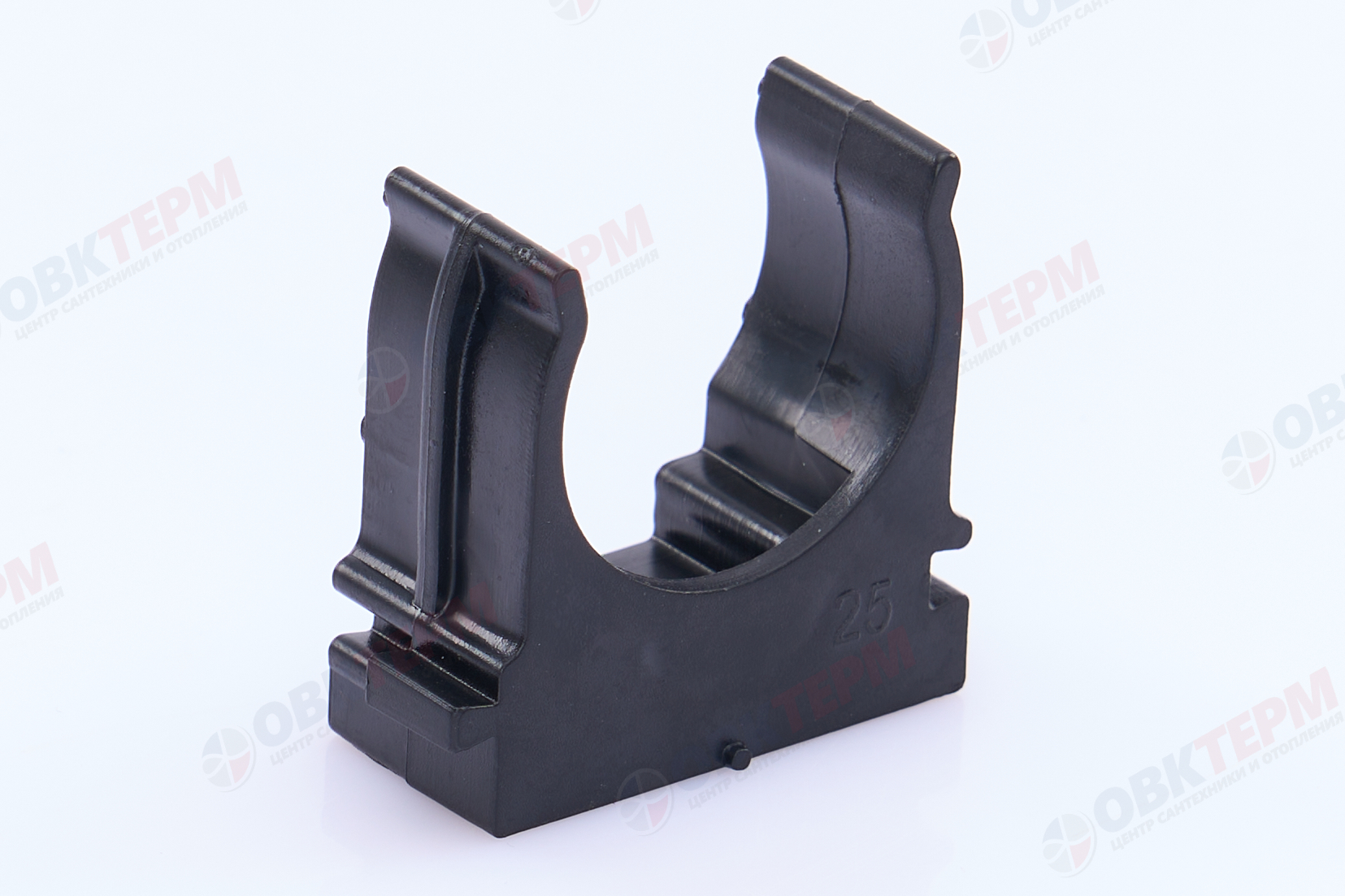 Крепеж-клипса для монтажного пистолета D25 черная AGIS Profile 50 шт - Изображение №2