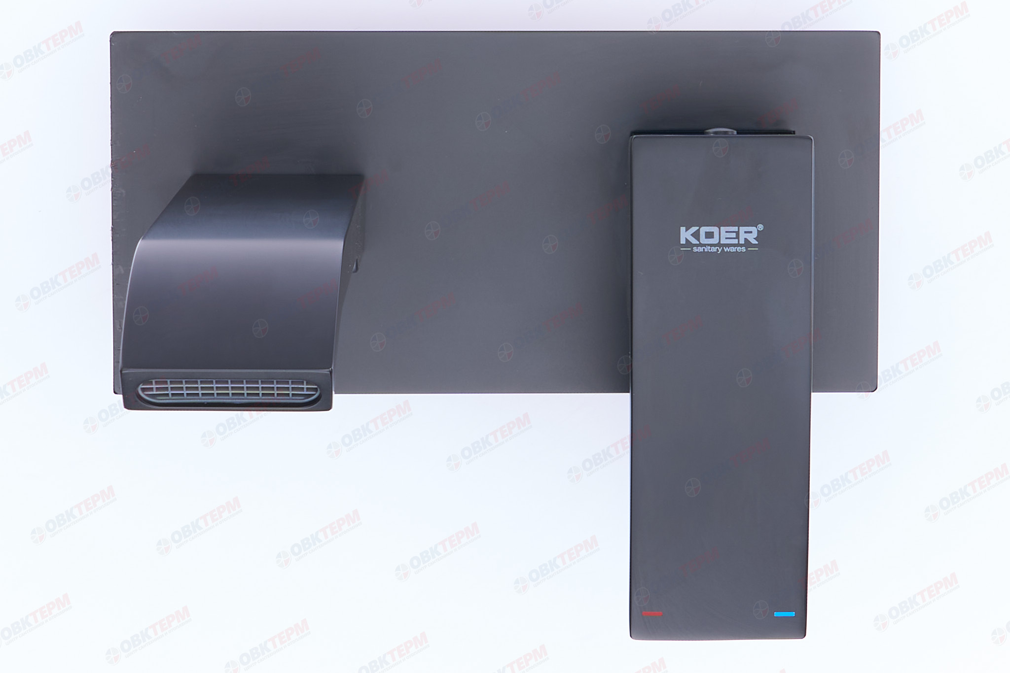 Смеситель для умывальника KOER KB-16007-05 встраиваемый  (Цвет черный) (8шт/ящ) - Изображение №3