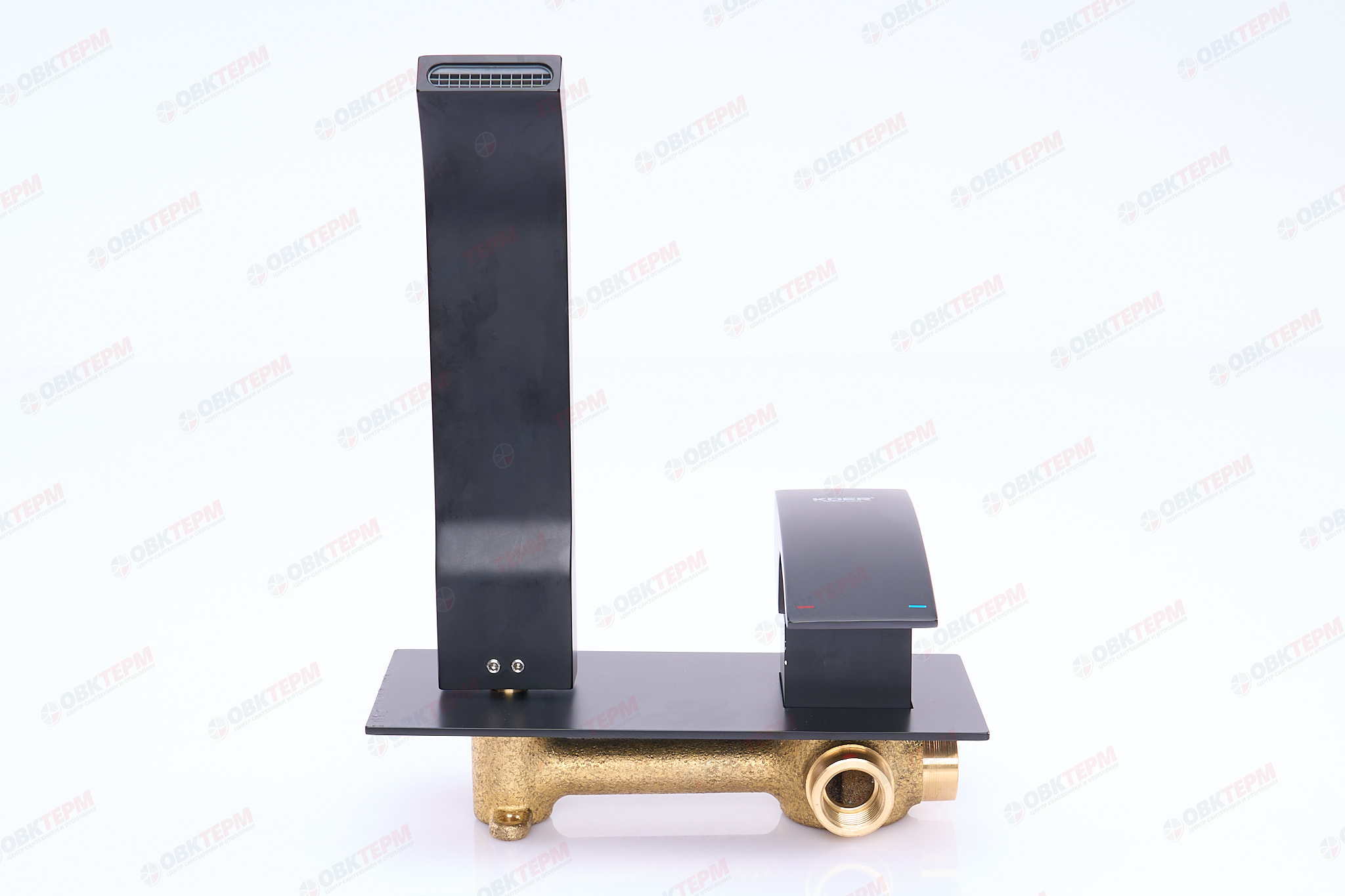 Смеситель для умывальника KOER KB-16007-05 встраиваемый  (Цвет черный) (8шт/ящ) - Изображение №5