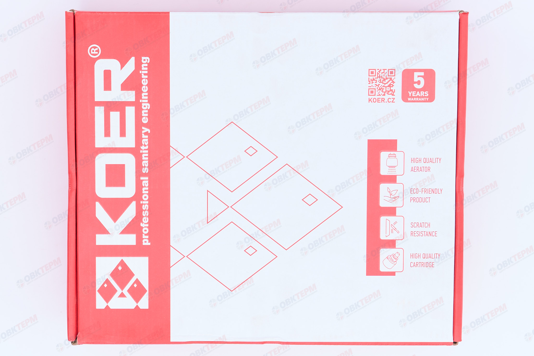 Смеситель для умывальника KOER KB-16007-05 встраиваемый  (Цвет черный) (8шт/ящ) - миниатюра №7