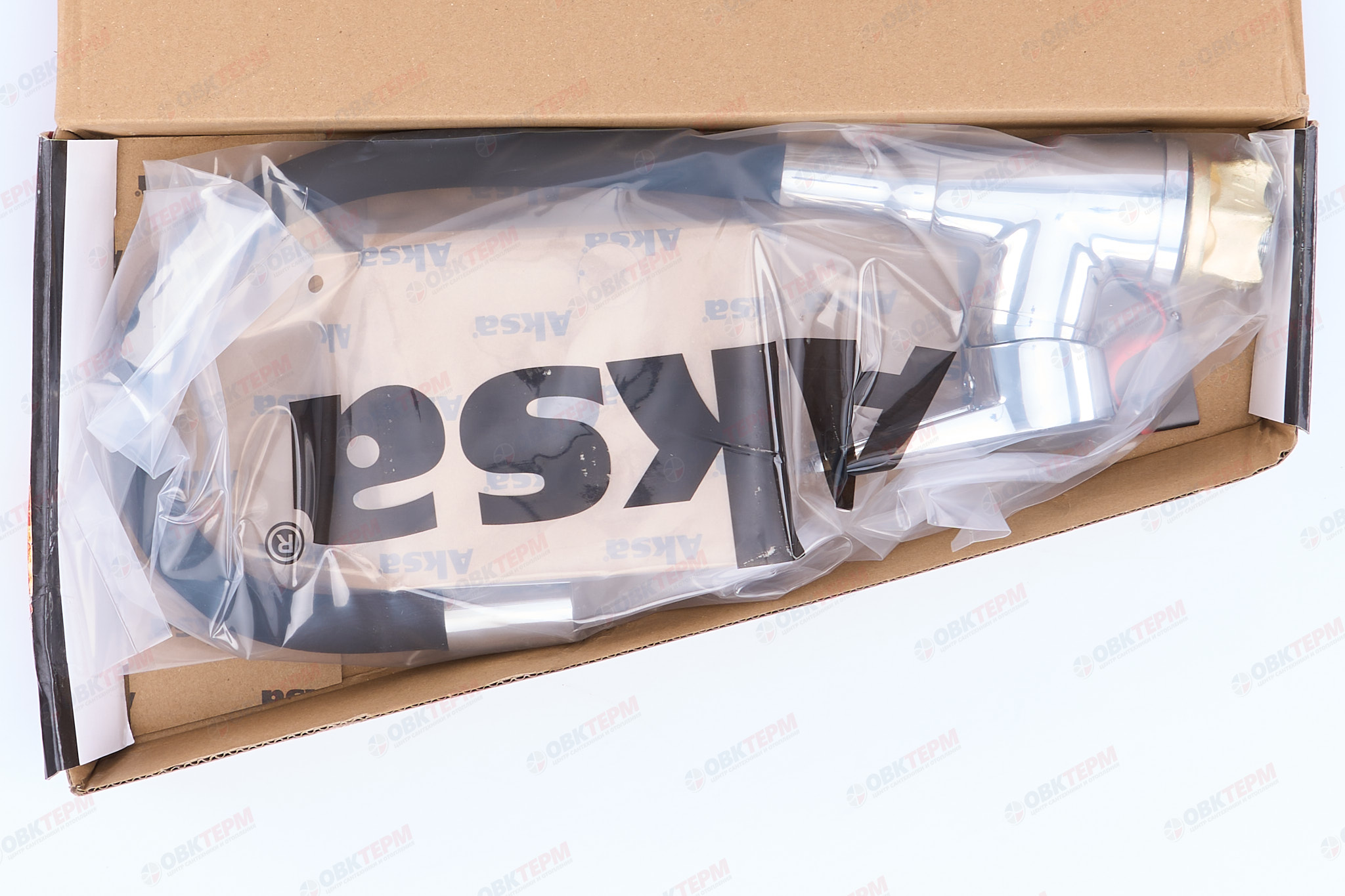 Смеситель д/кухни REFLECTOR AKSA NTF-04-05-REFL.BLACK ГАЙКА (10 шт/ящ) - Изображение №5