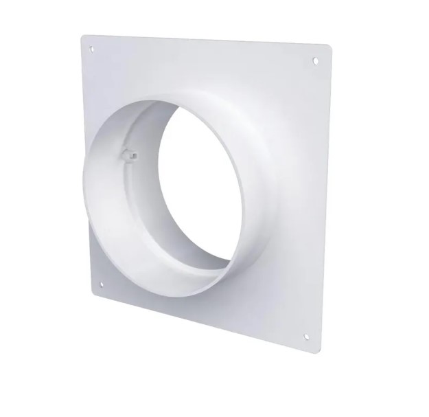 Соединитель круглых каналов d 125 мм с накладной пластиной Эвент - Изображение №2