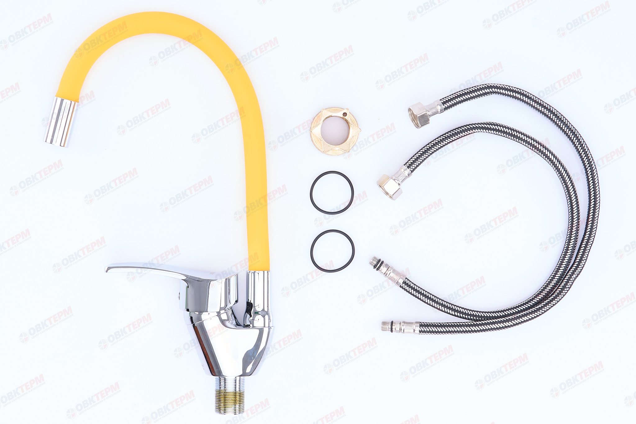 Смеситель д/кухни REFLECTOR ZERIX YUB 279 Ø40 YELLOW  (10 шт/ящ) - миниатюра №2