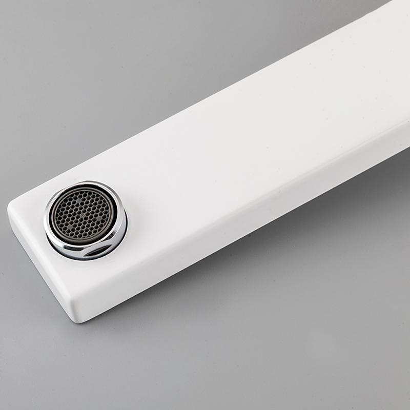 Душ/система встраиваемая GAPPO G7117-8 латунь /хром /белый /3 реж/тропический душ 250х250мм - миниатюра №2