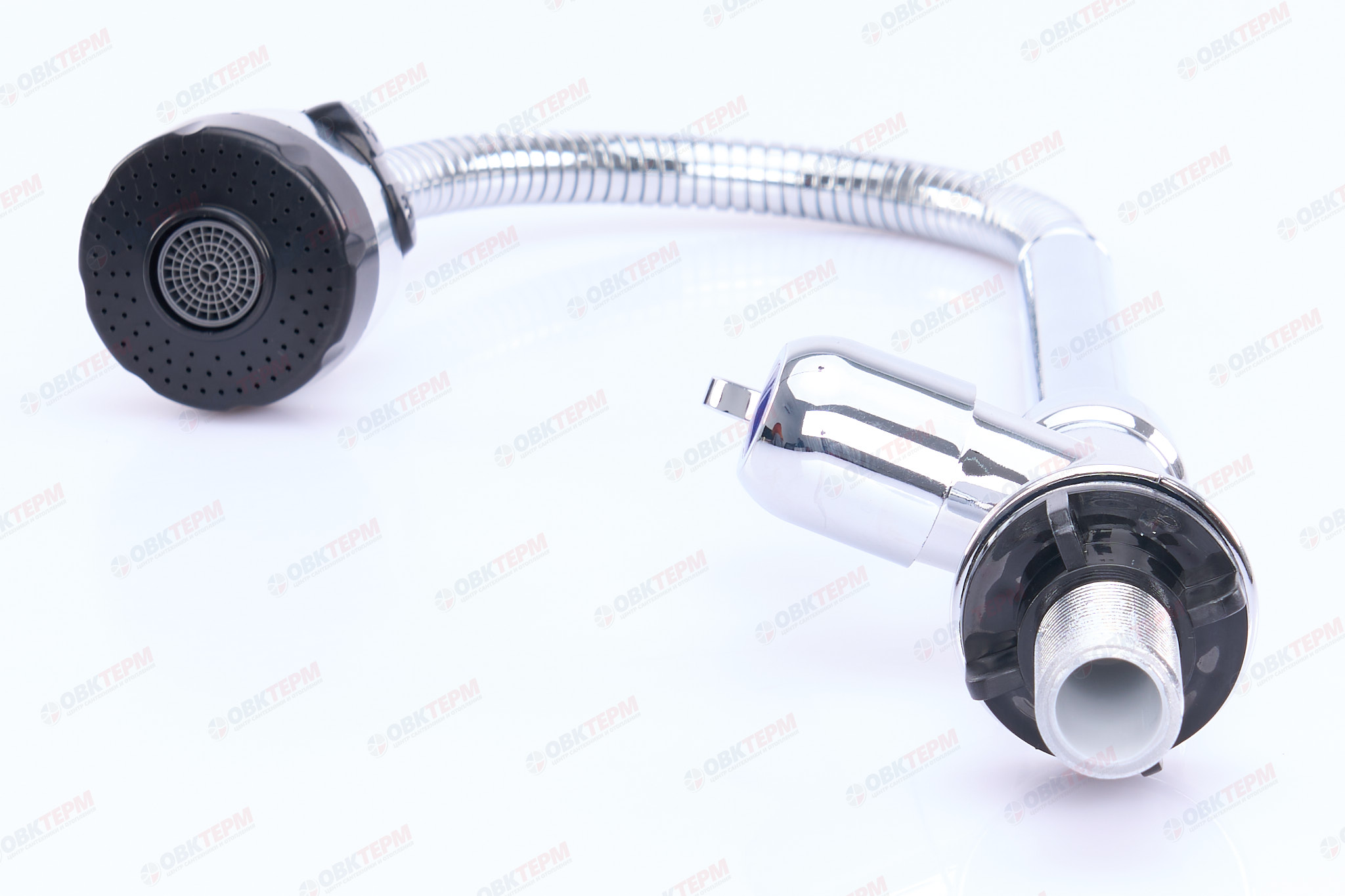 Смеситель моно BRIMIX 663 хром /гибкий излив /для холодной воды/ABS-пластик - миниатюра №8