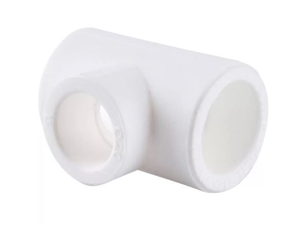 Тройник  25*20*25   БЕЛЫЙ PP-R   (KALDE)    (240) - Изображение №1
