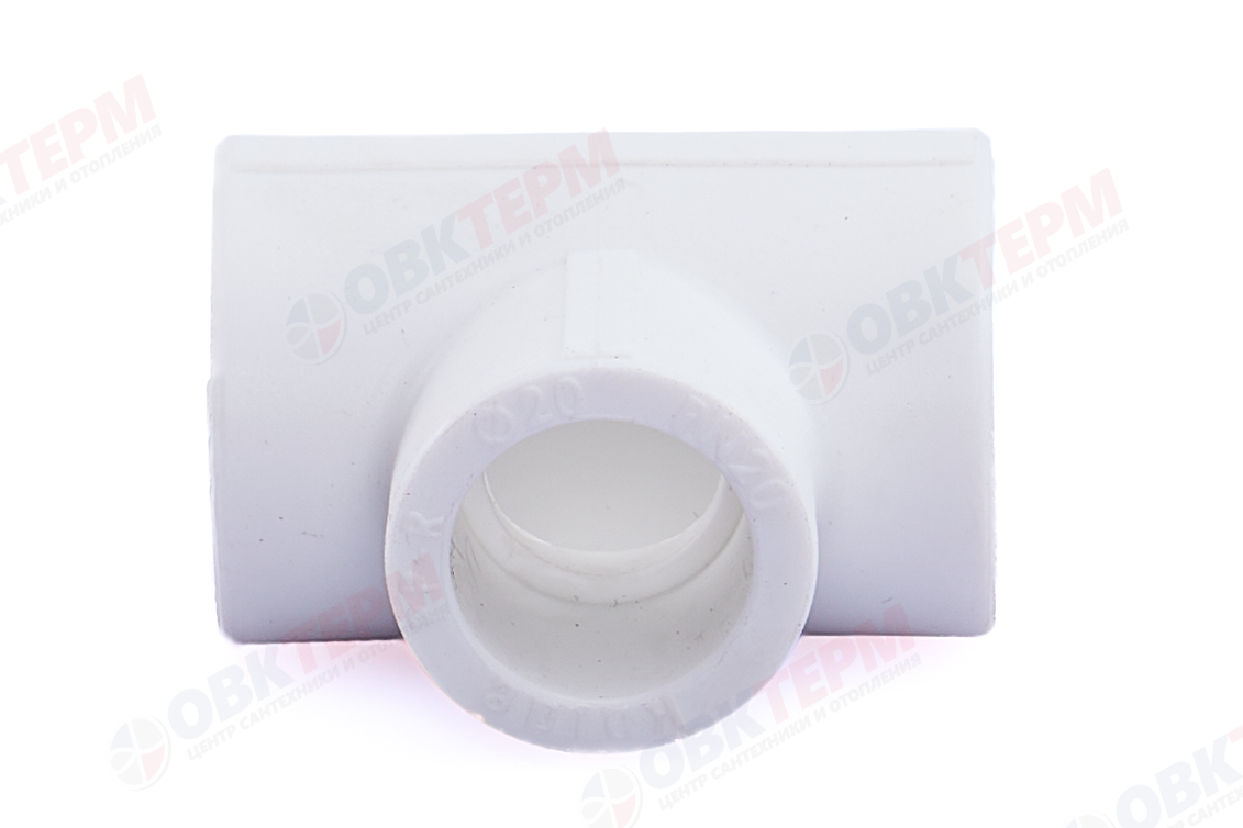 Тройник  25*20*25   БЕЛЫЙ PP-R   (KALDE)    (240) - Изображение №4