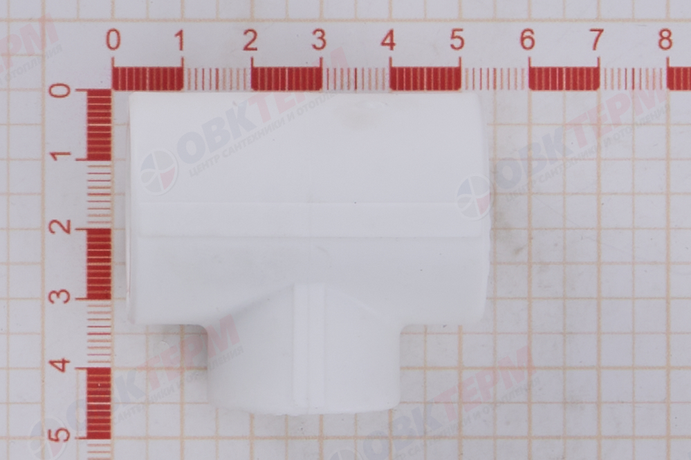 Тройник  25*20*25   БЕЛЫЙ PP-R   (KALDE)    (240) - Изображение №5