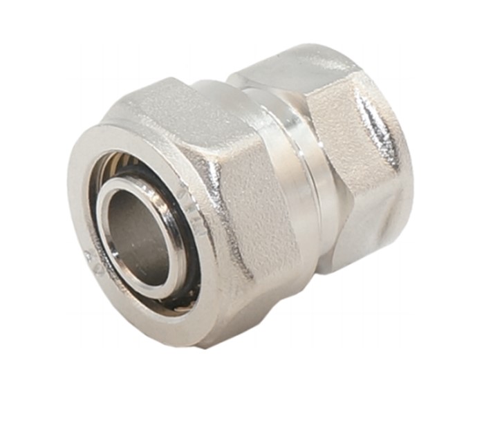 Соединитель  обжимной TIM  16*1/2"в                  (10уп/160ящ) - Изображение №1