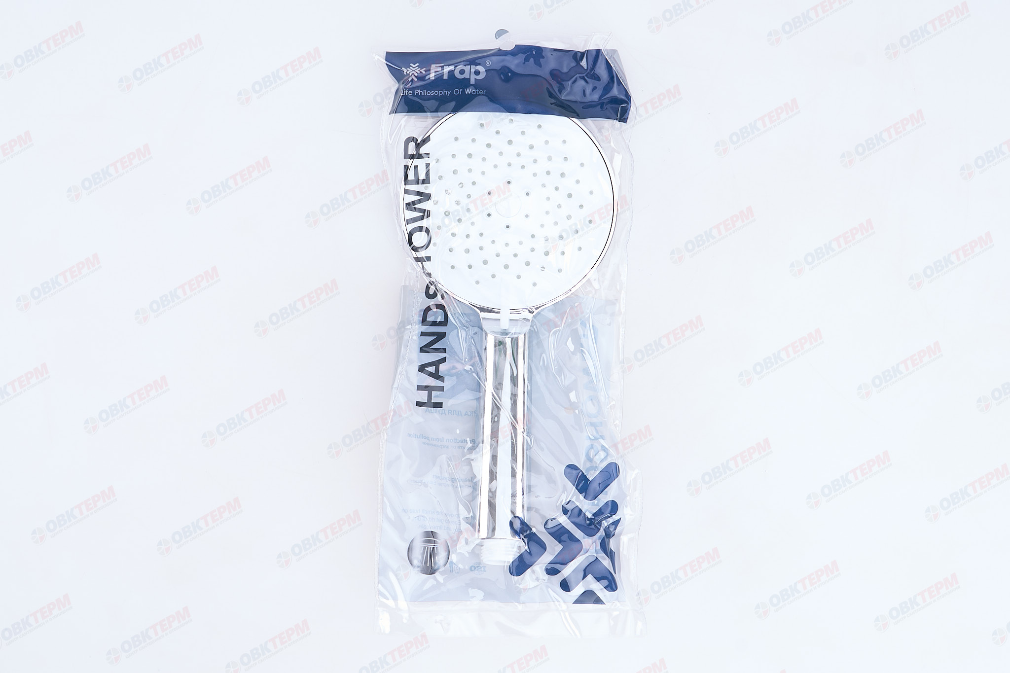 Лейка д/душа ручная FRAP F027 /3 режима /хром  (50 шт) - миниатюра №5