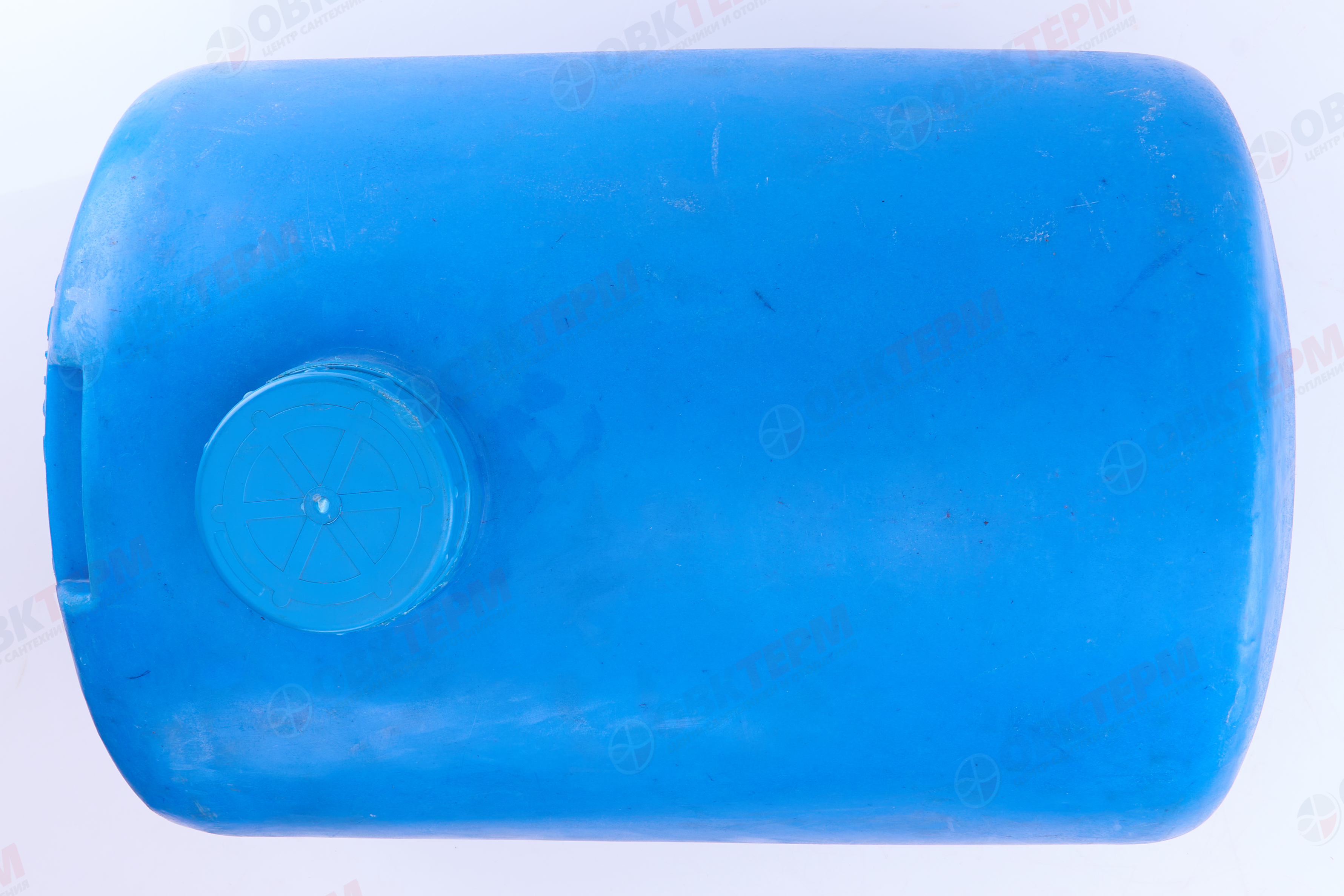 Емкость  АКВАПЛАСТ       100л   горизонтальная  Синяя  (в50*д73*ш49) - Изображение №3