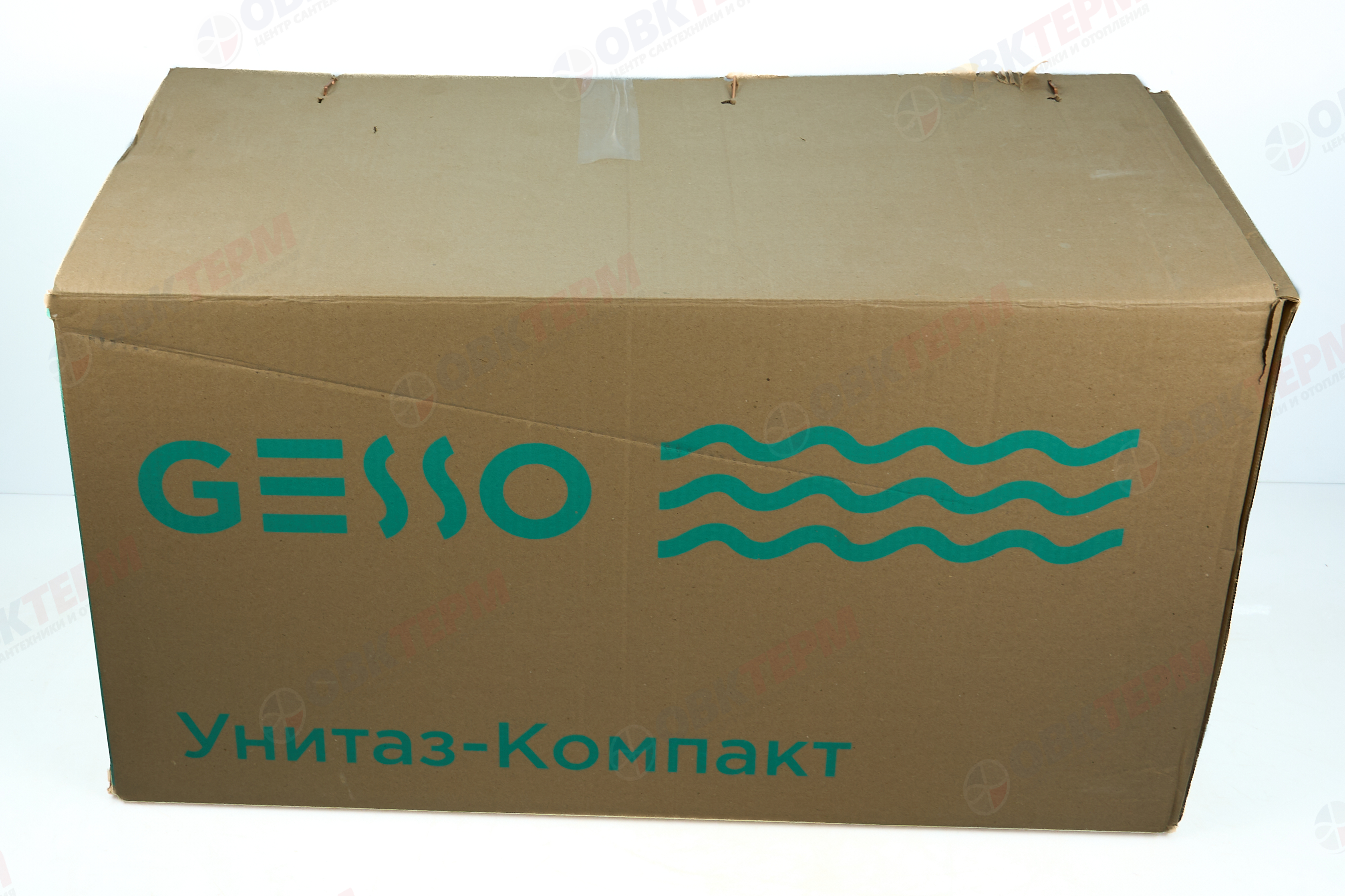 Унитаз-компакт GESSO W103 Бюджетный - без возврата c 2 уровневой арматурой,сиденьем нептун и болтами - миниатюра №9