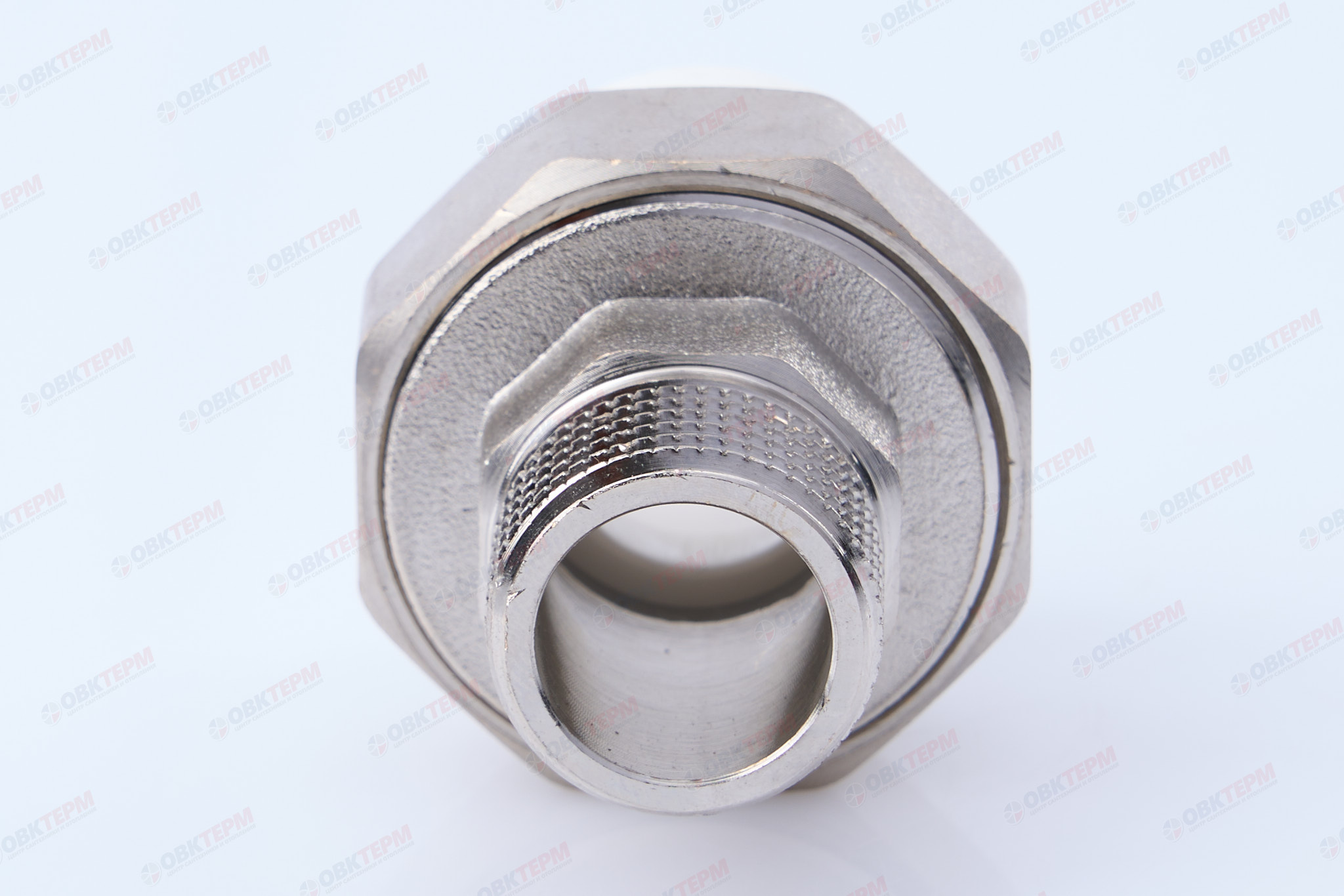 Разборное соединение  20 * 1/2" н    (белый)    (TIM) - Изображение №4